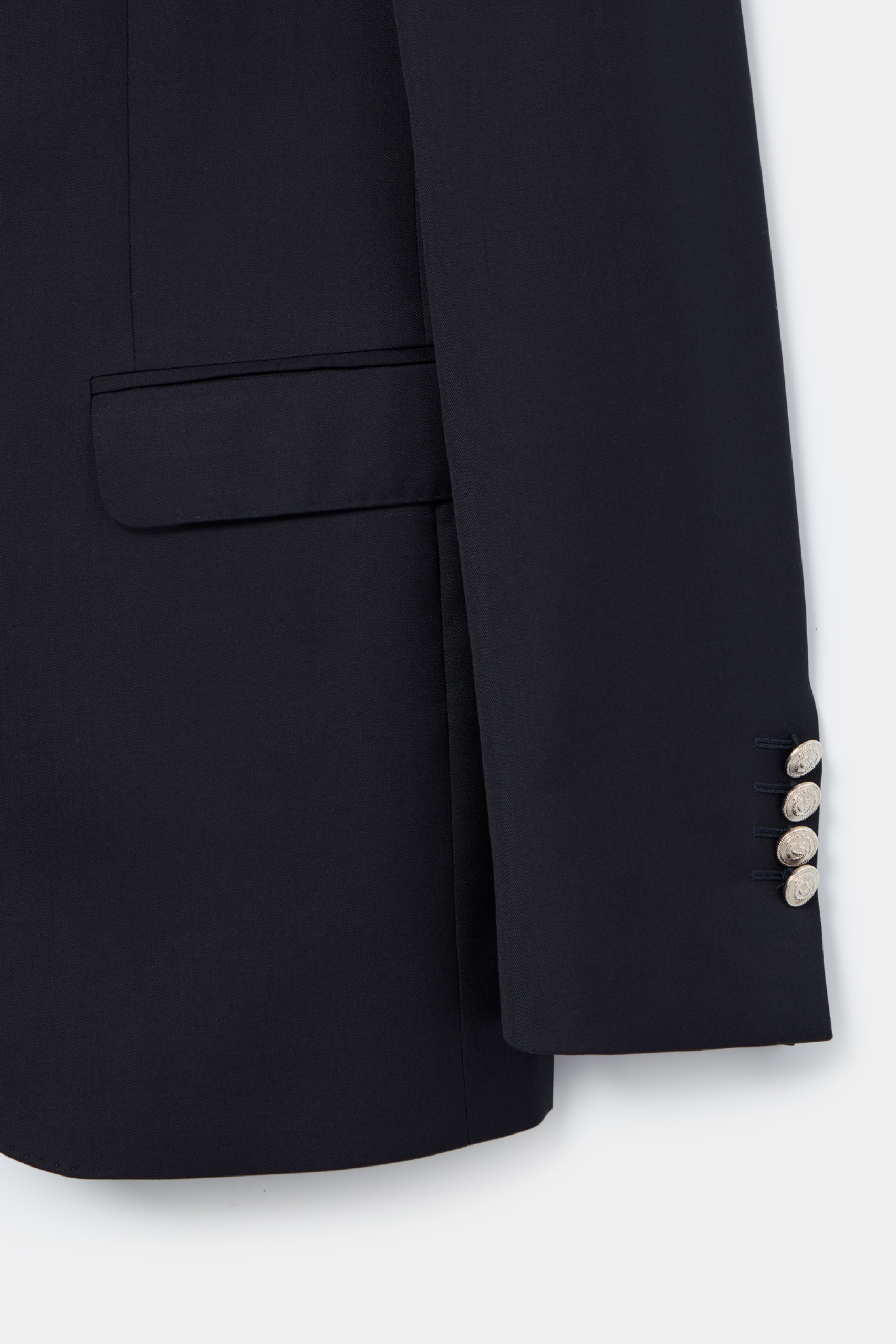 Blazer slim fit liso