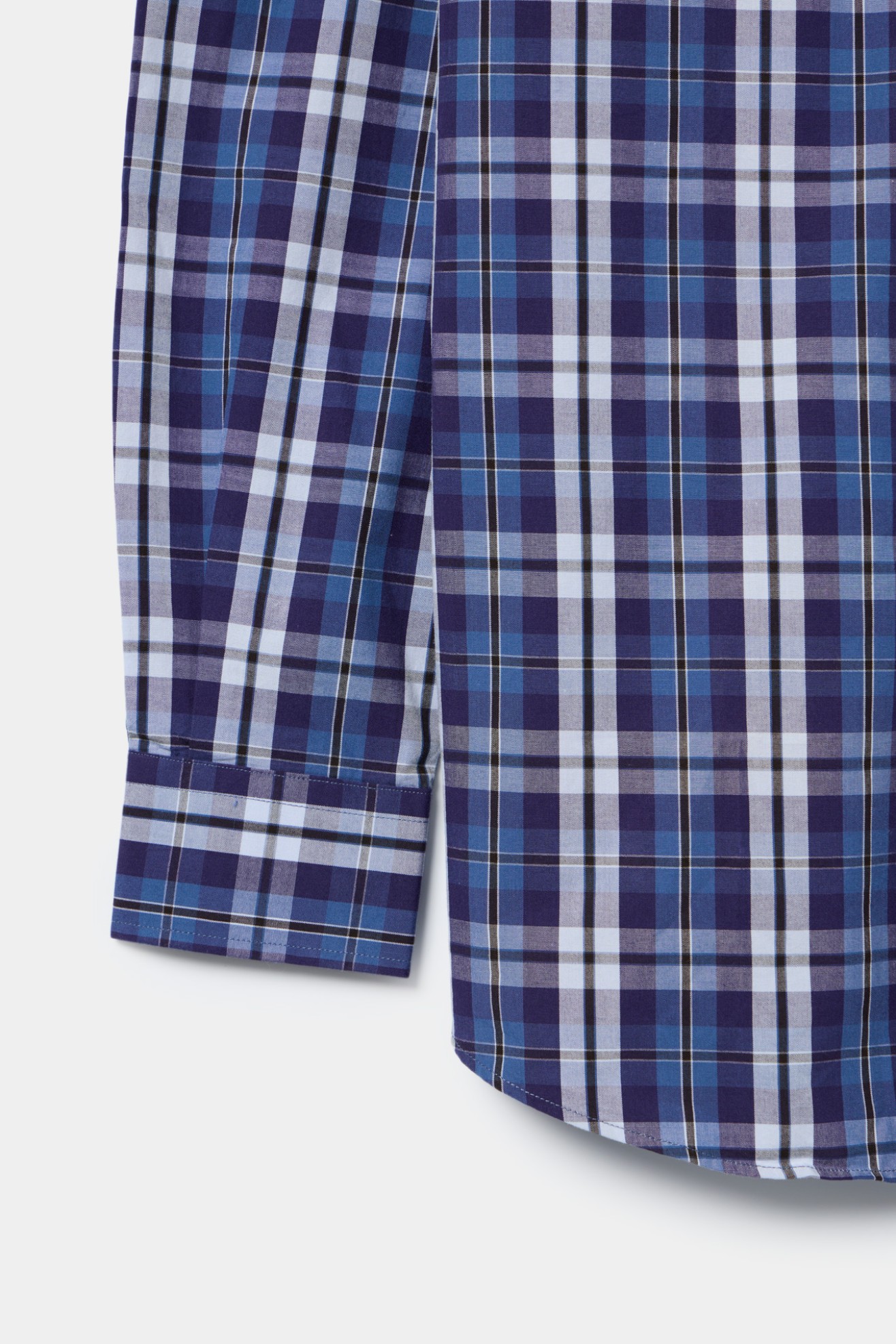 Camisa de cuadros de corte regular