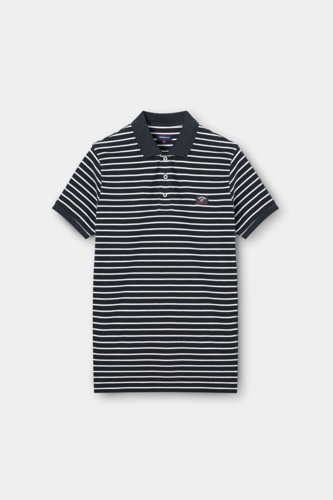 Polo piqu a rayas