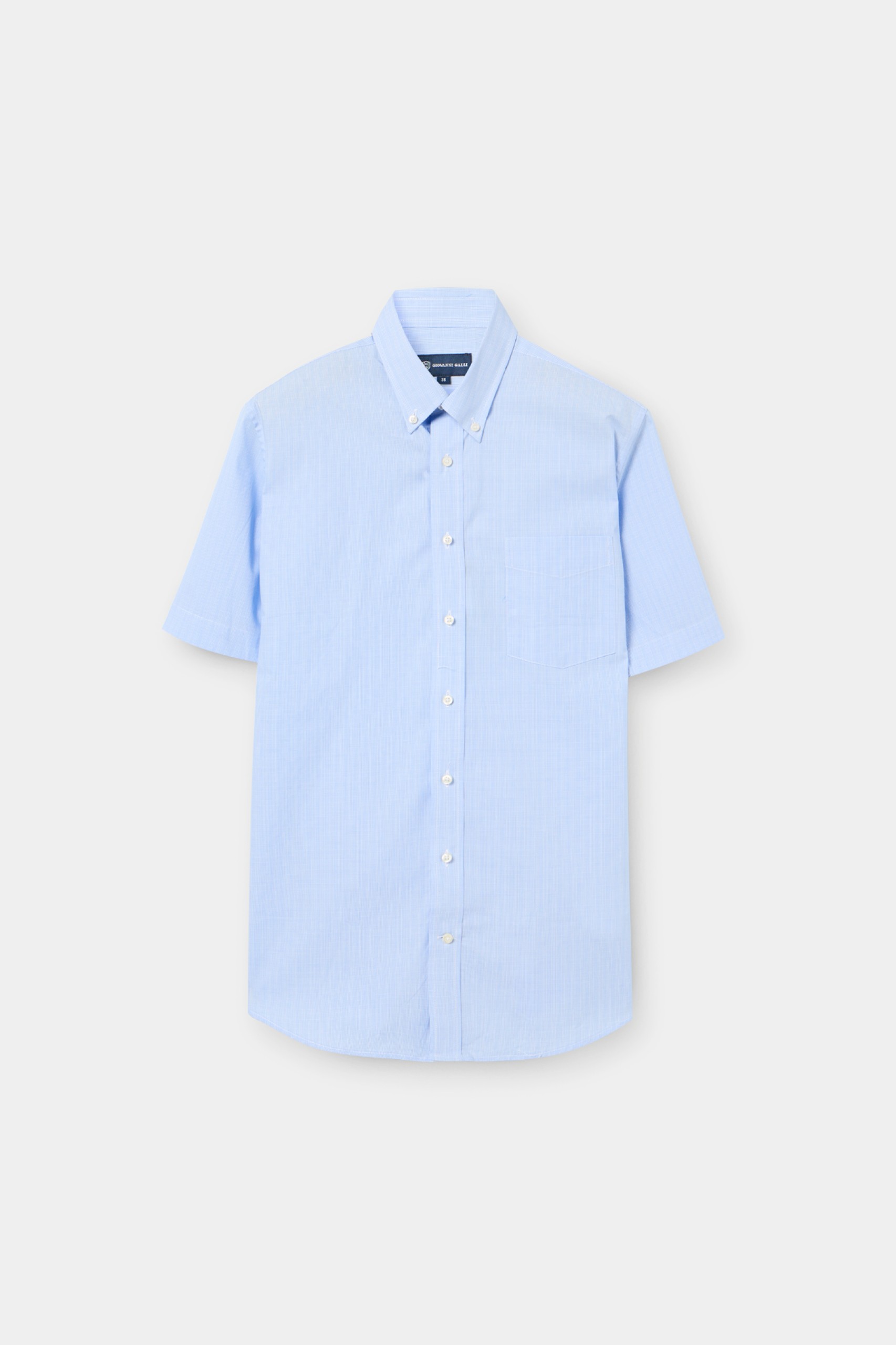 Camisa de manga corta y corte regular