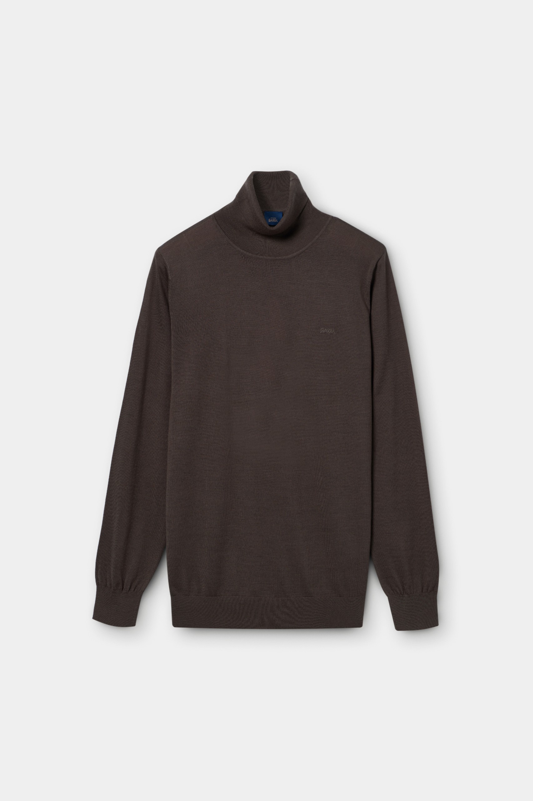 Jersey de punto de cuello alto