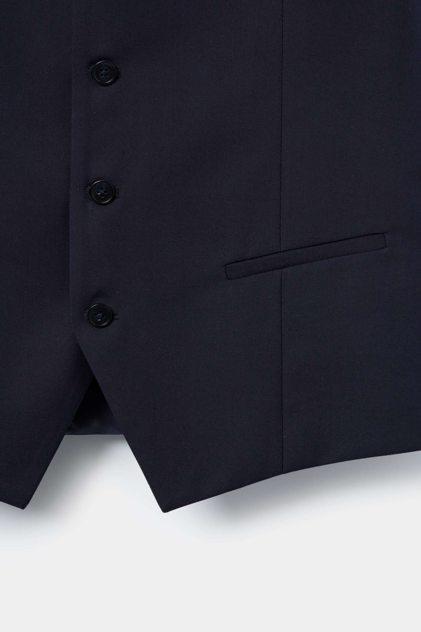 Chaleco de traje de corte regular