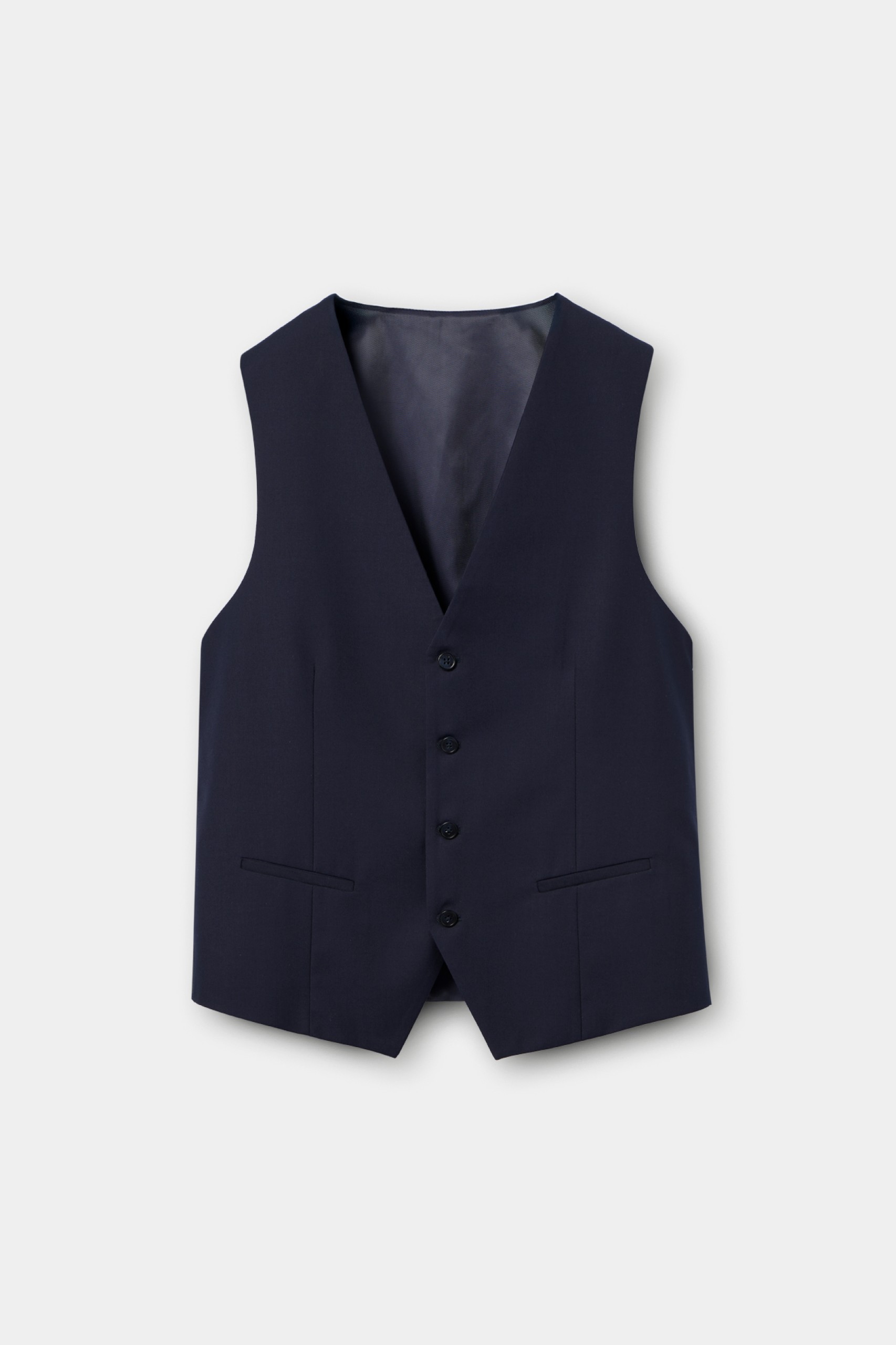 Chaleco de traje de corte regular