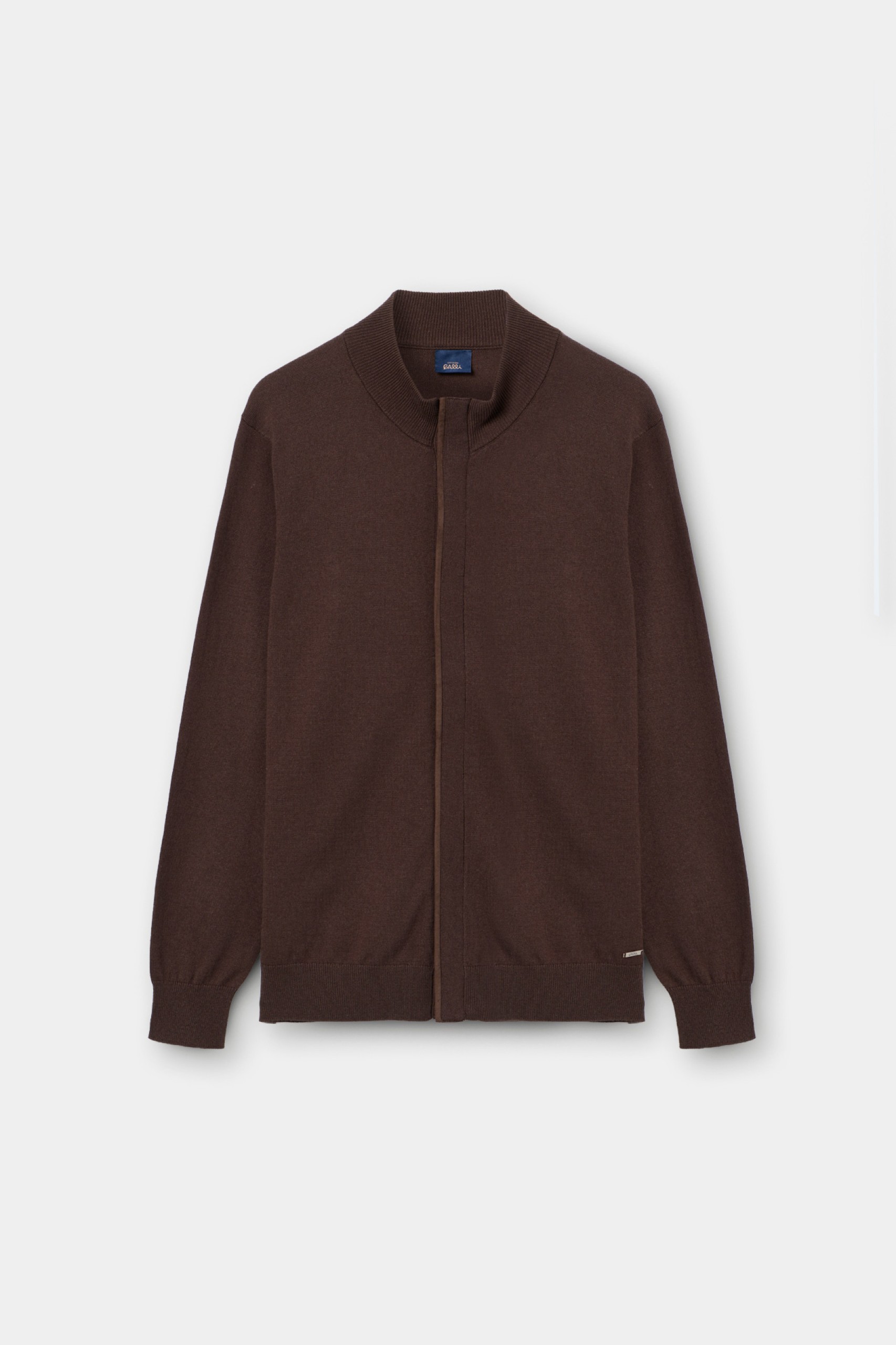 Chaqueta de punto con cremallera