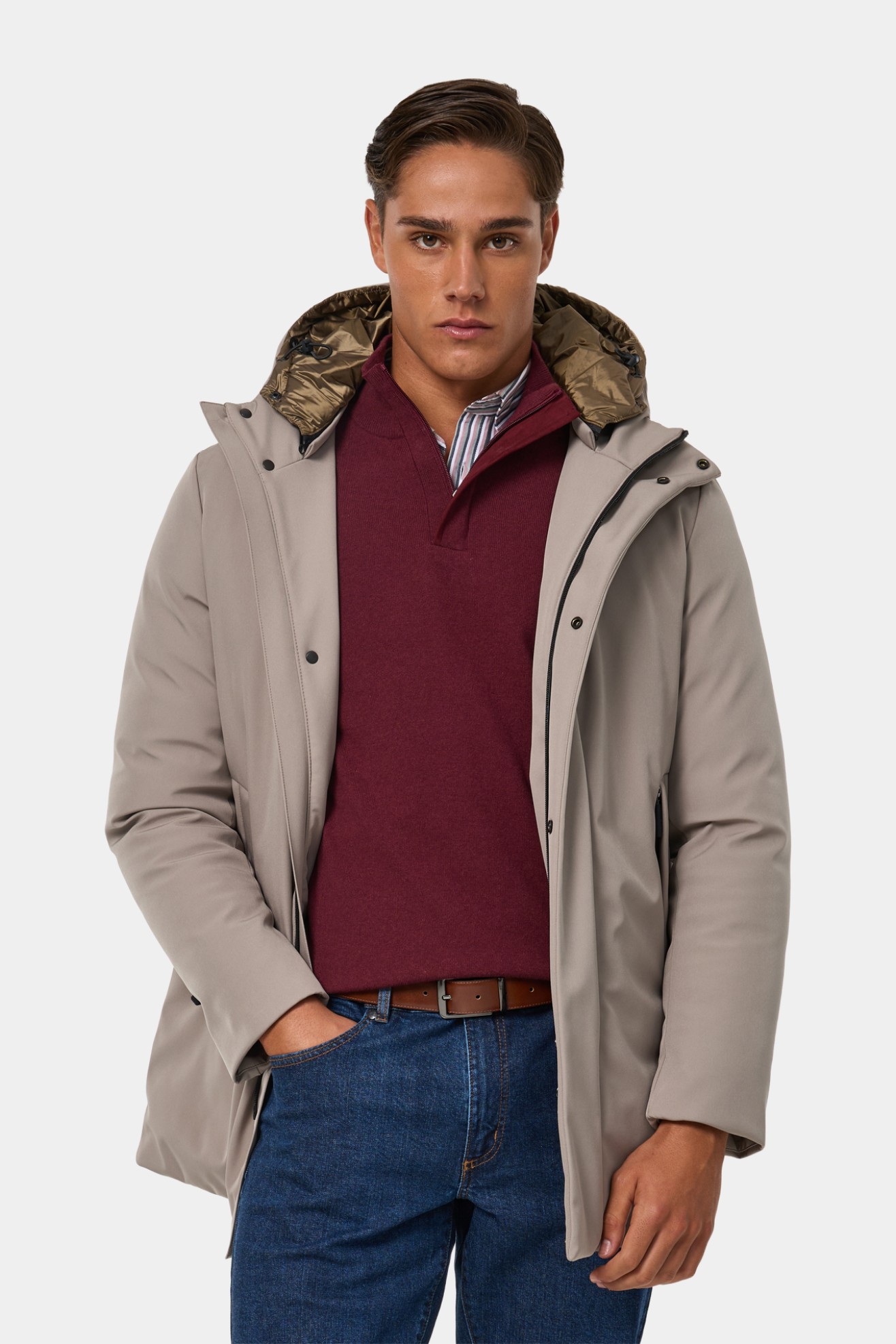 Parka repelente à agua