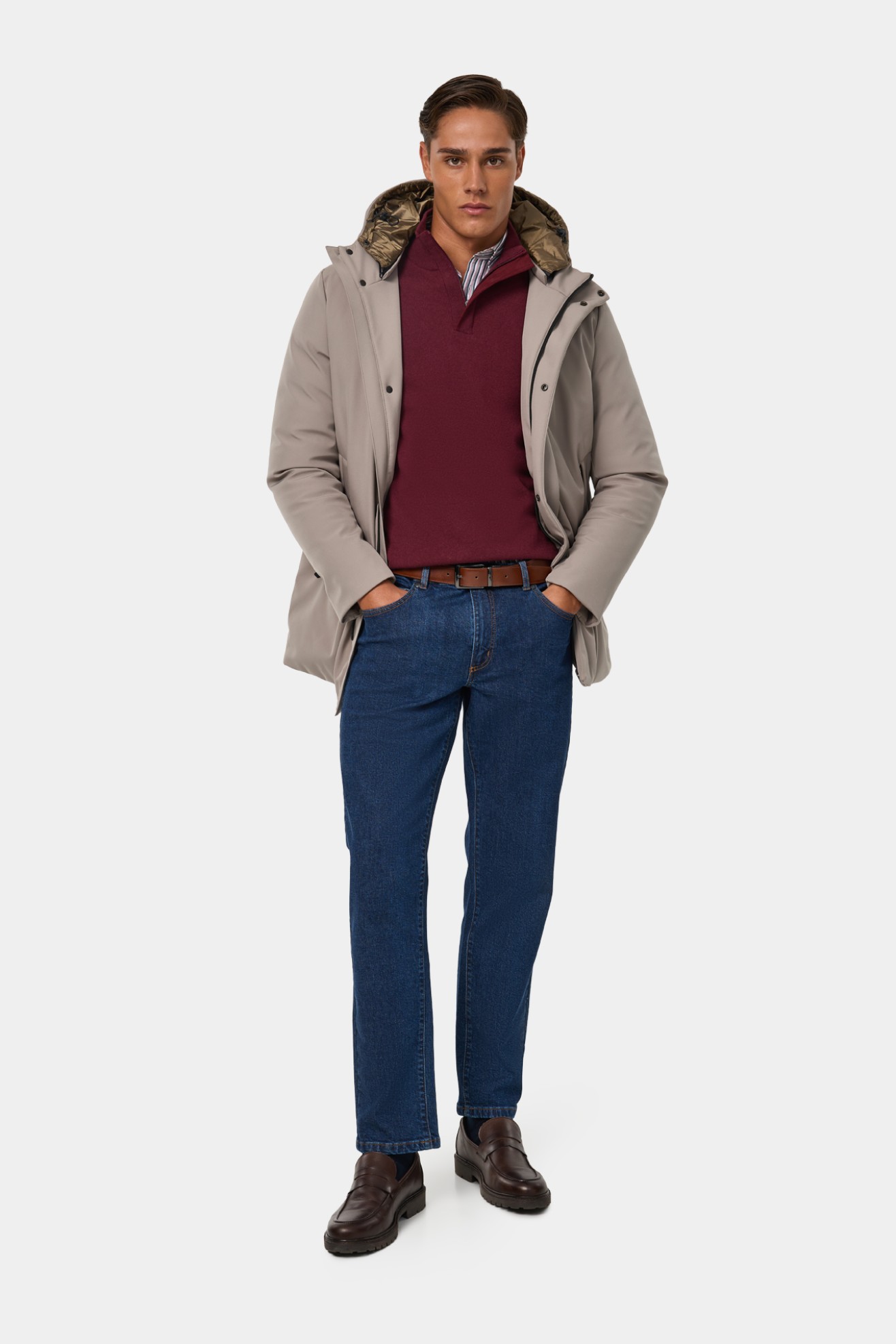 Parka repelente à agua