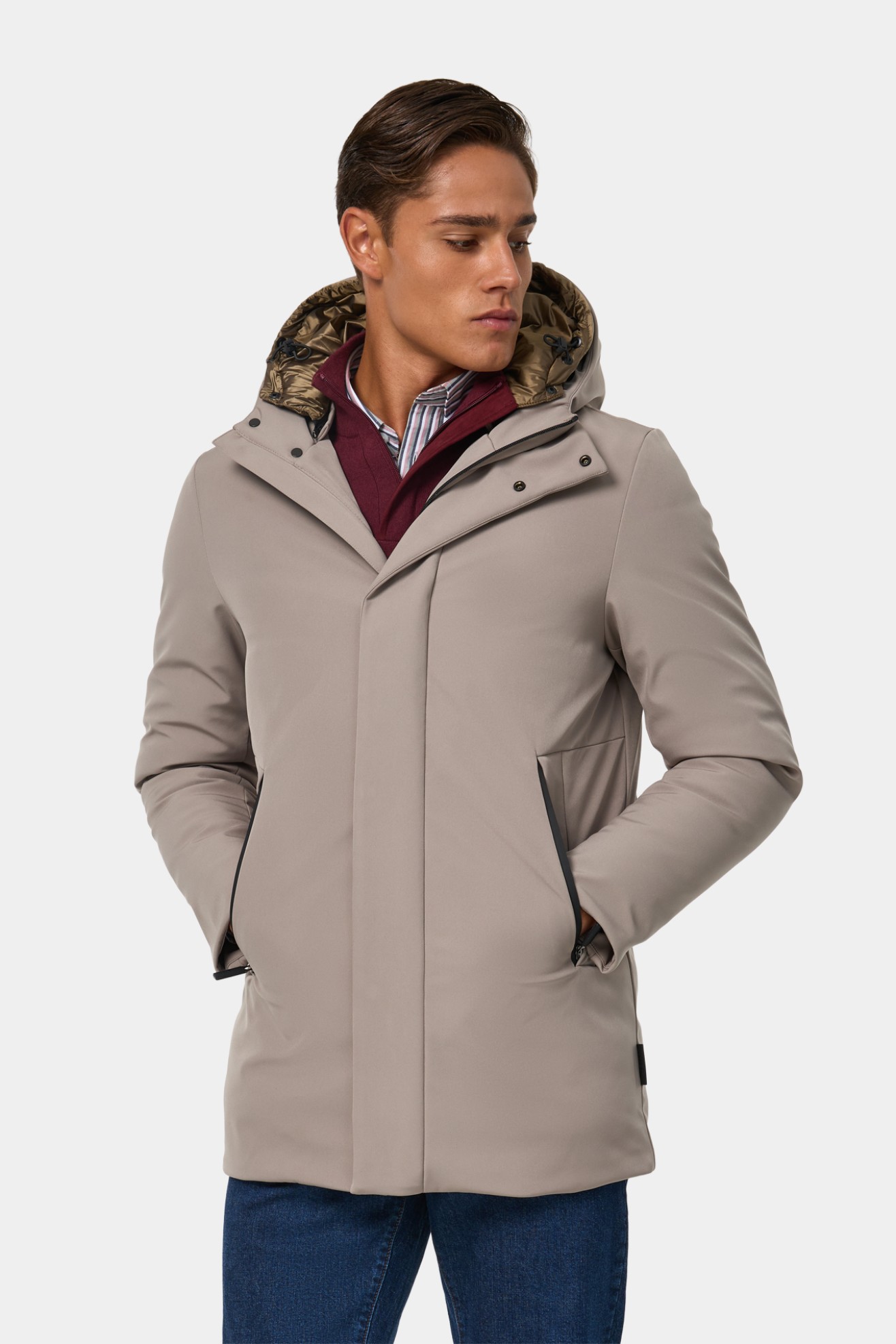 Parka repelente à agua