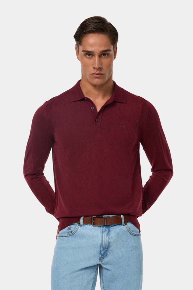Polo de malha 