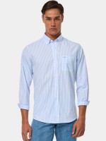 Camisa s riscas regular fit