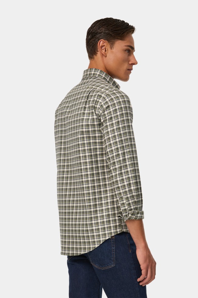 Camisa de cuadros de corte regular