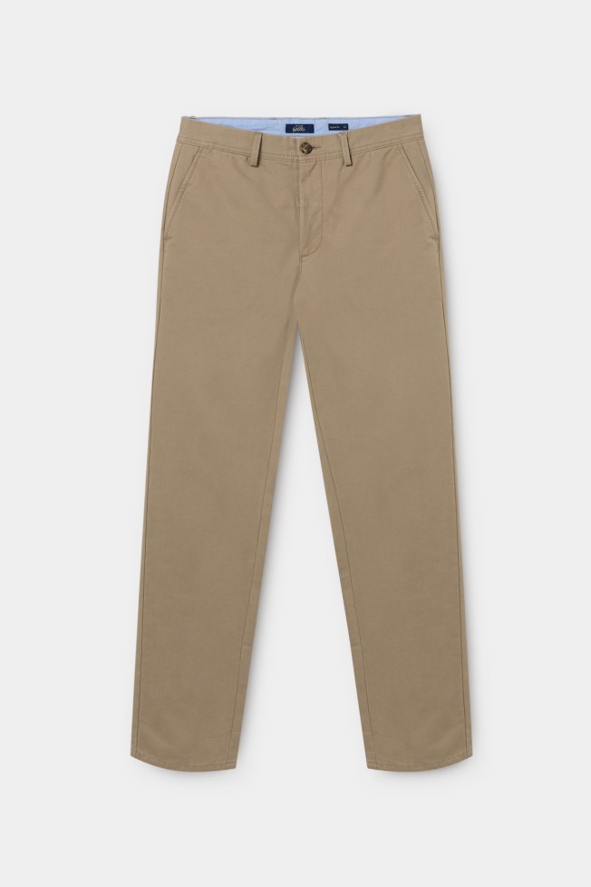 Calças chino regular fit Calças chino regular fit