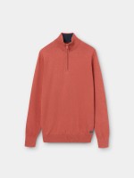 Jersey de punto con cremallera