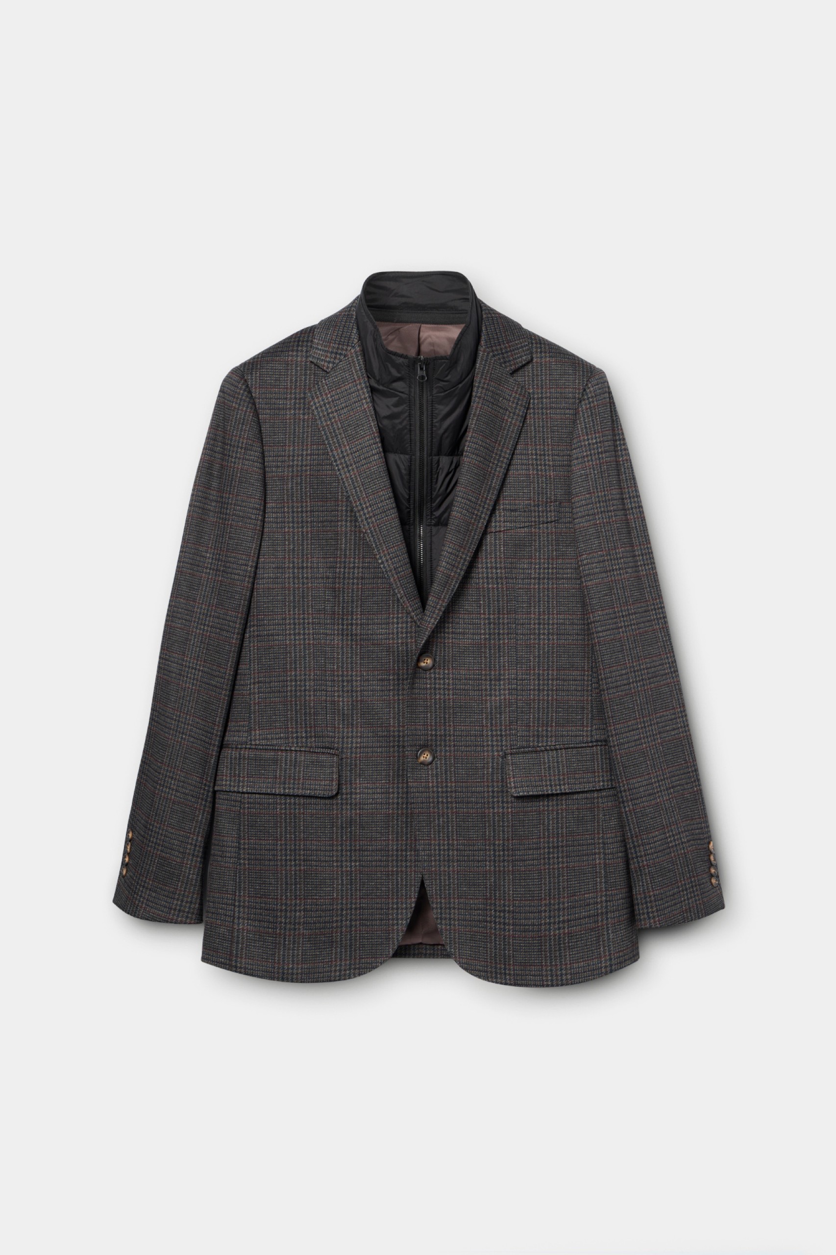 Blazer a cuadros slim fit