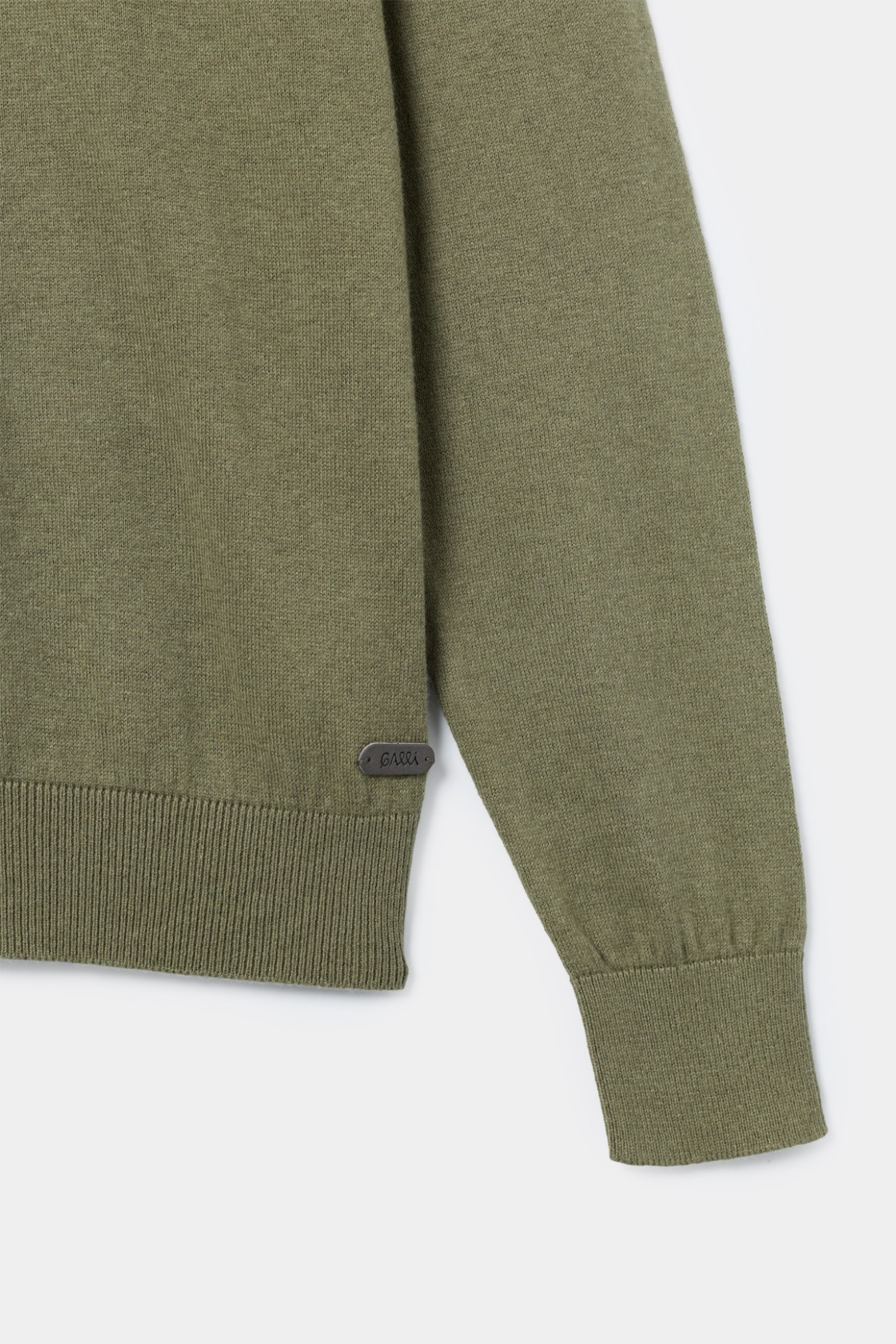 Jersey de punto con cremallera