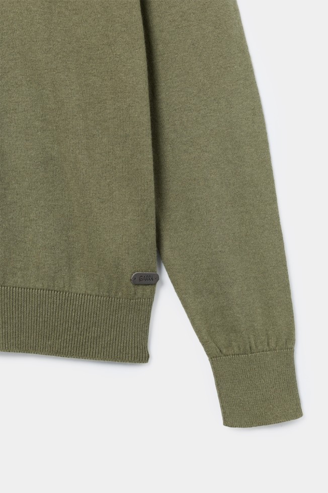 Jersey de punto con cremallera Jersey de punto con cremallera