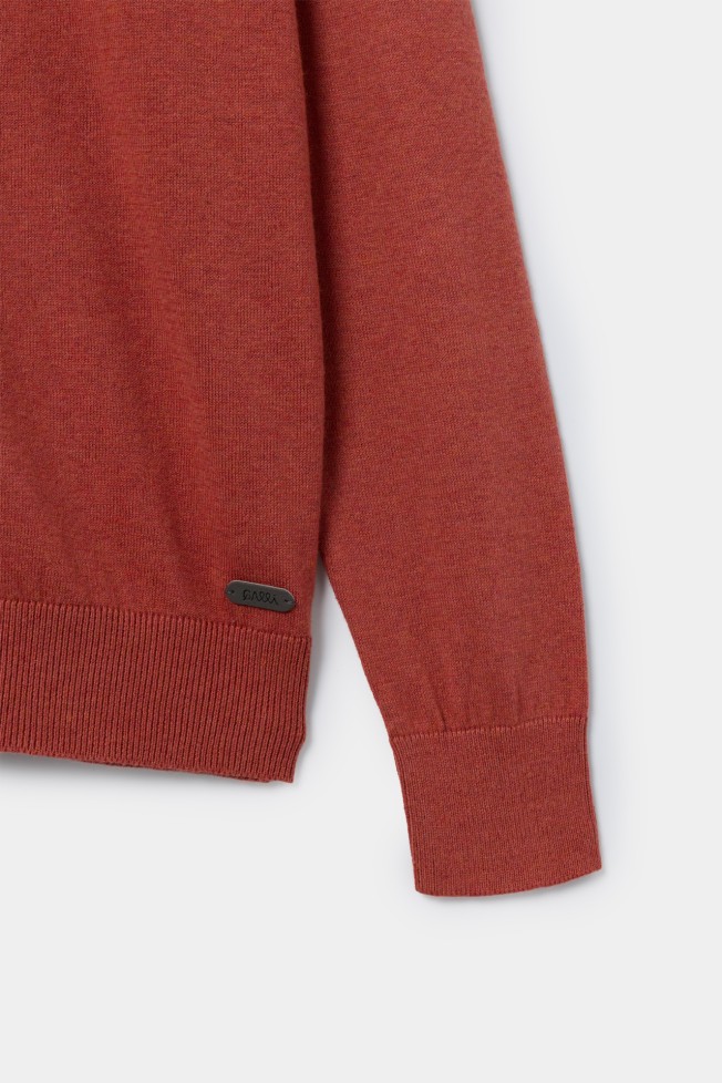 Chaqueta de punto con cremallera