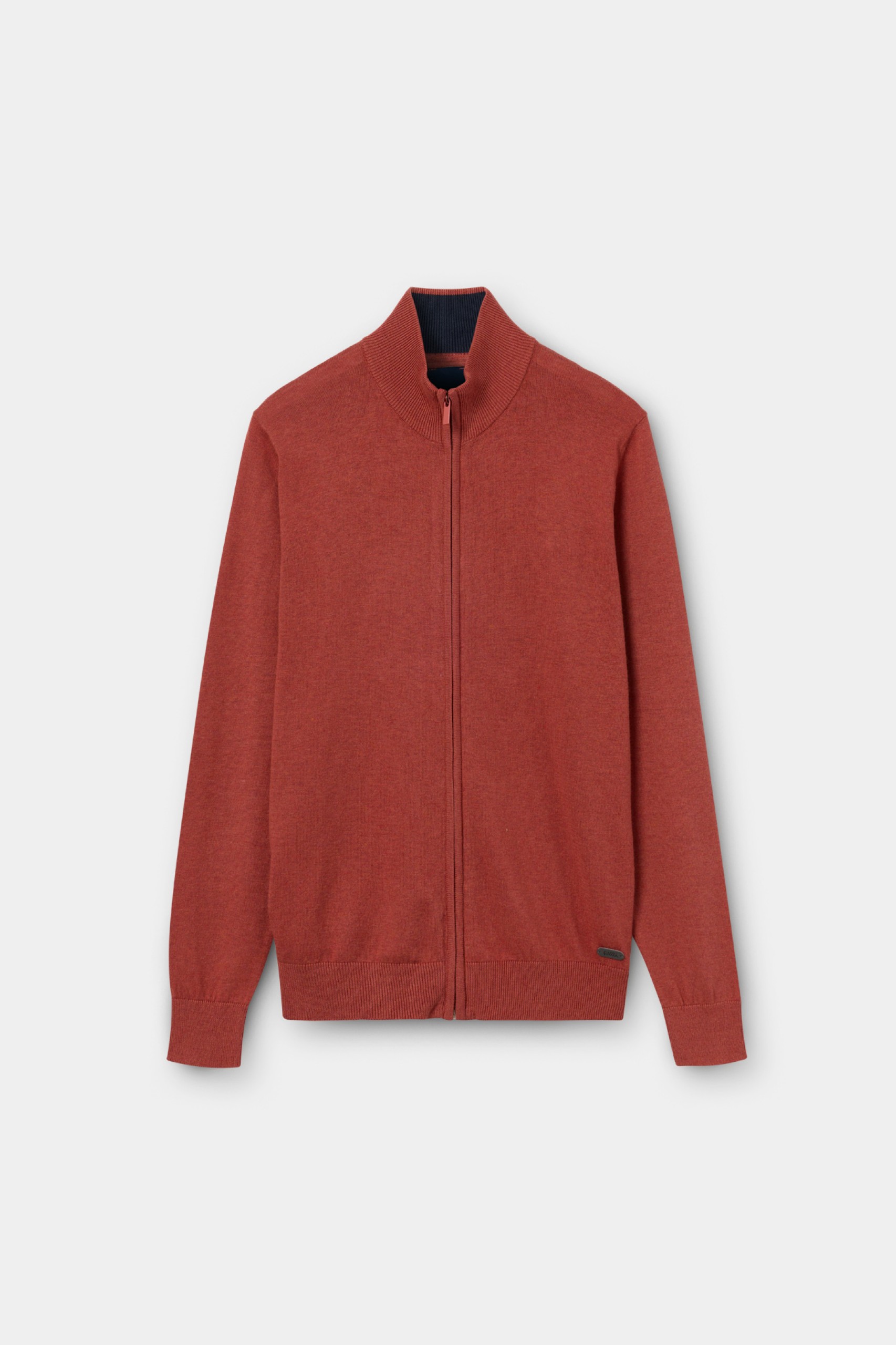 Chaqueta de punto con cremallera