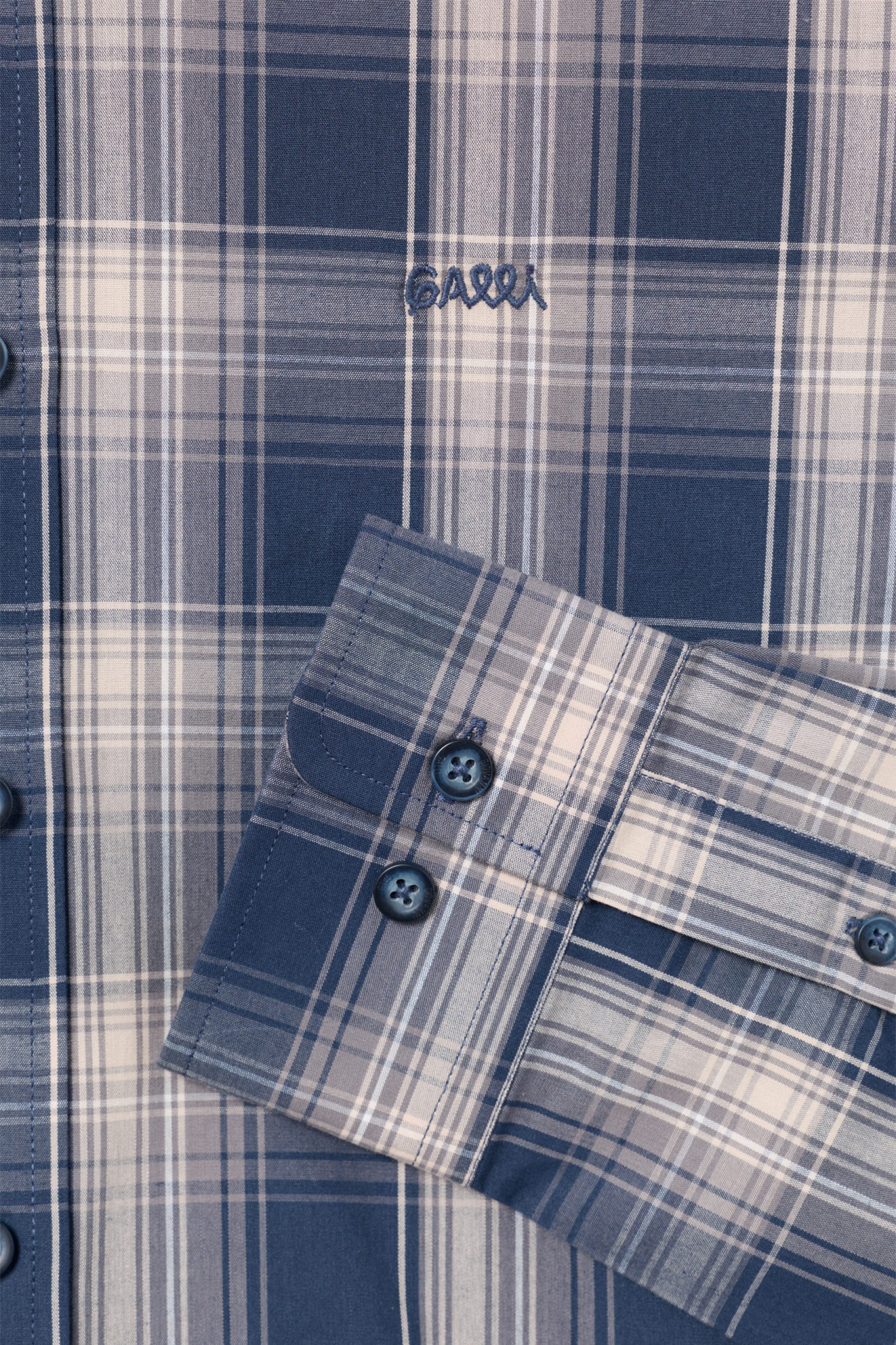 Camisa a cuadros slim fit