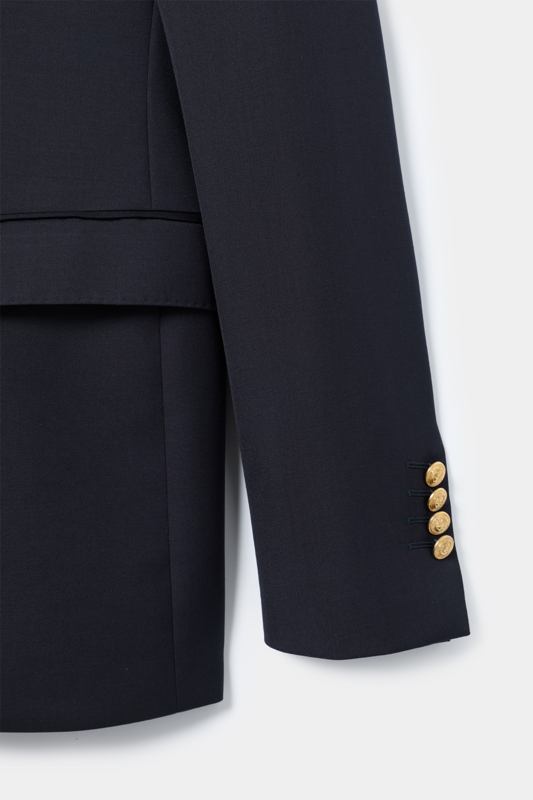 Blazer slim fit liso