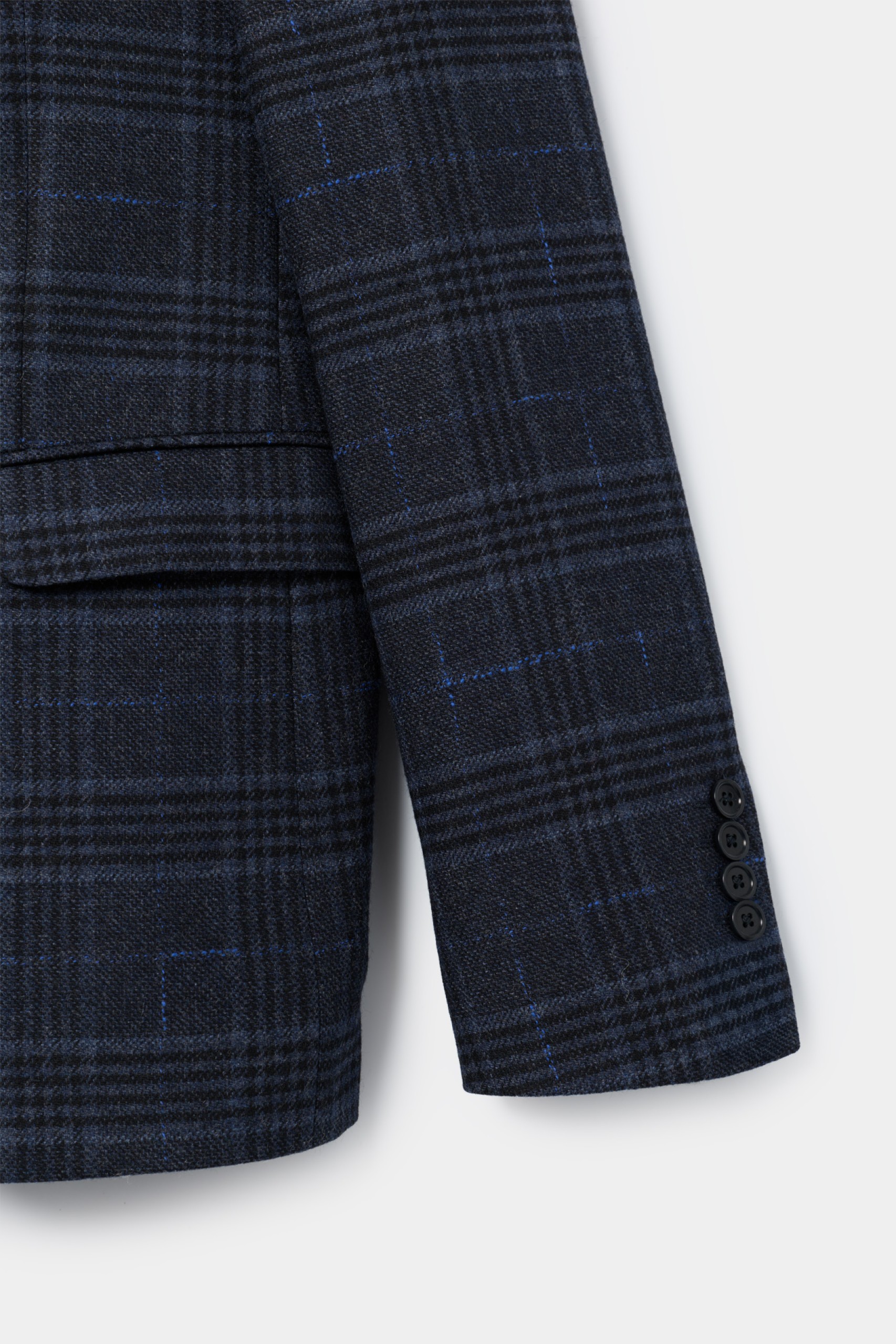 Blazer slim fit a cuadros grandes