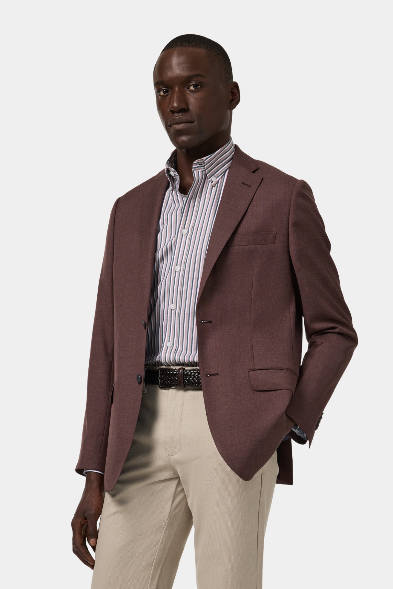 Blazer 100% l� slim fit