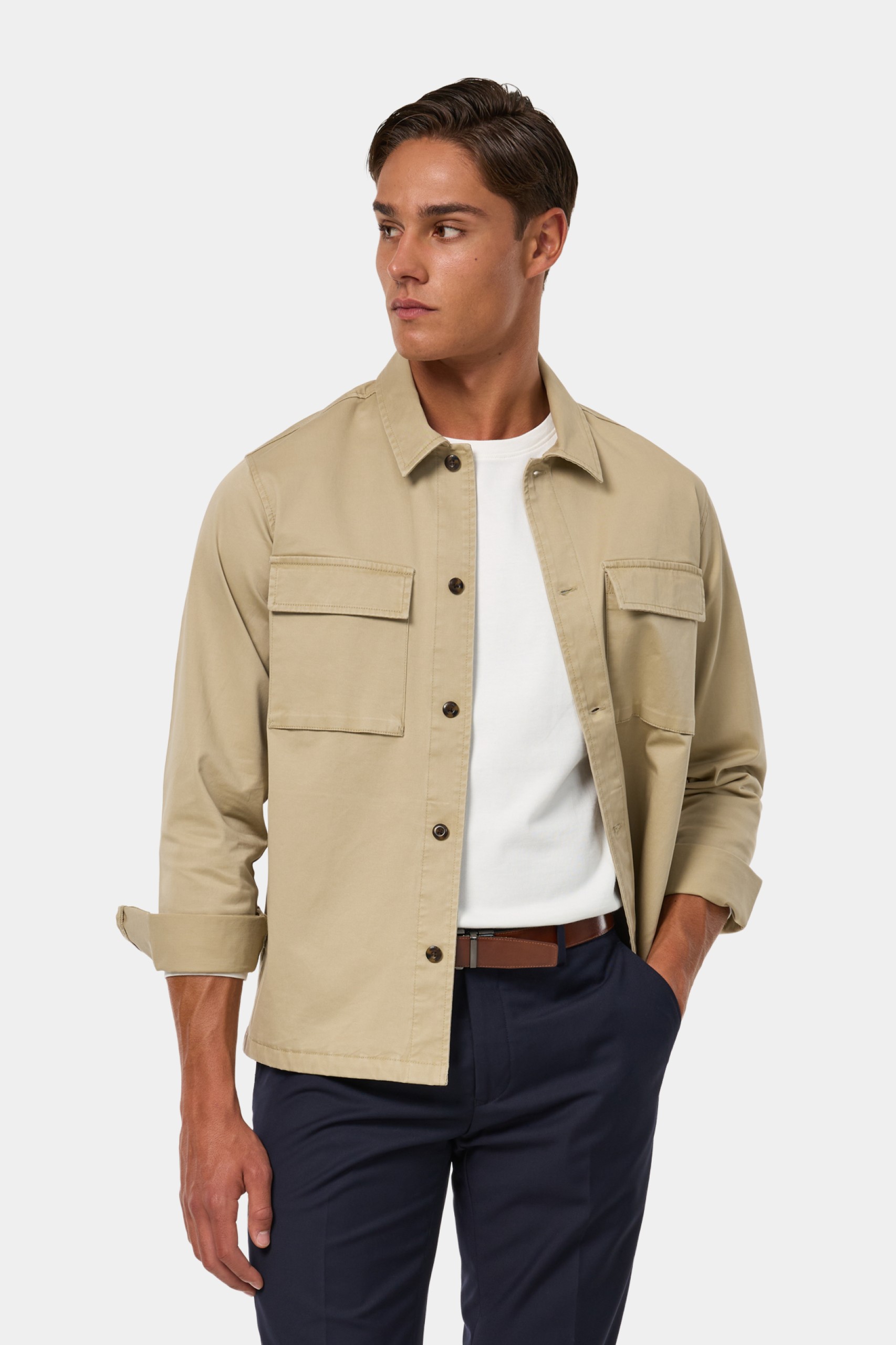 Overshirt de algodón