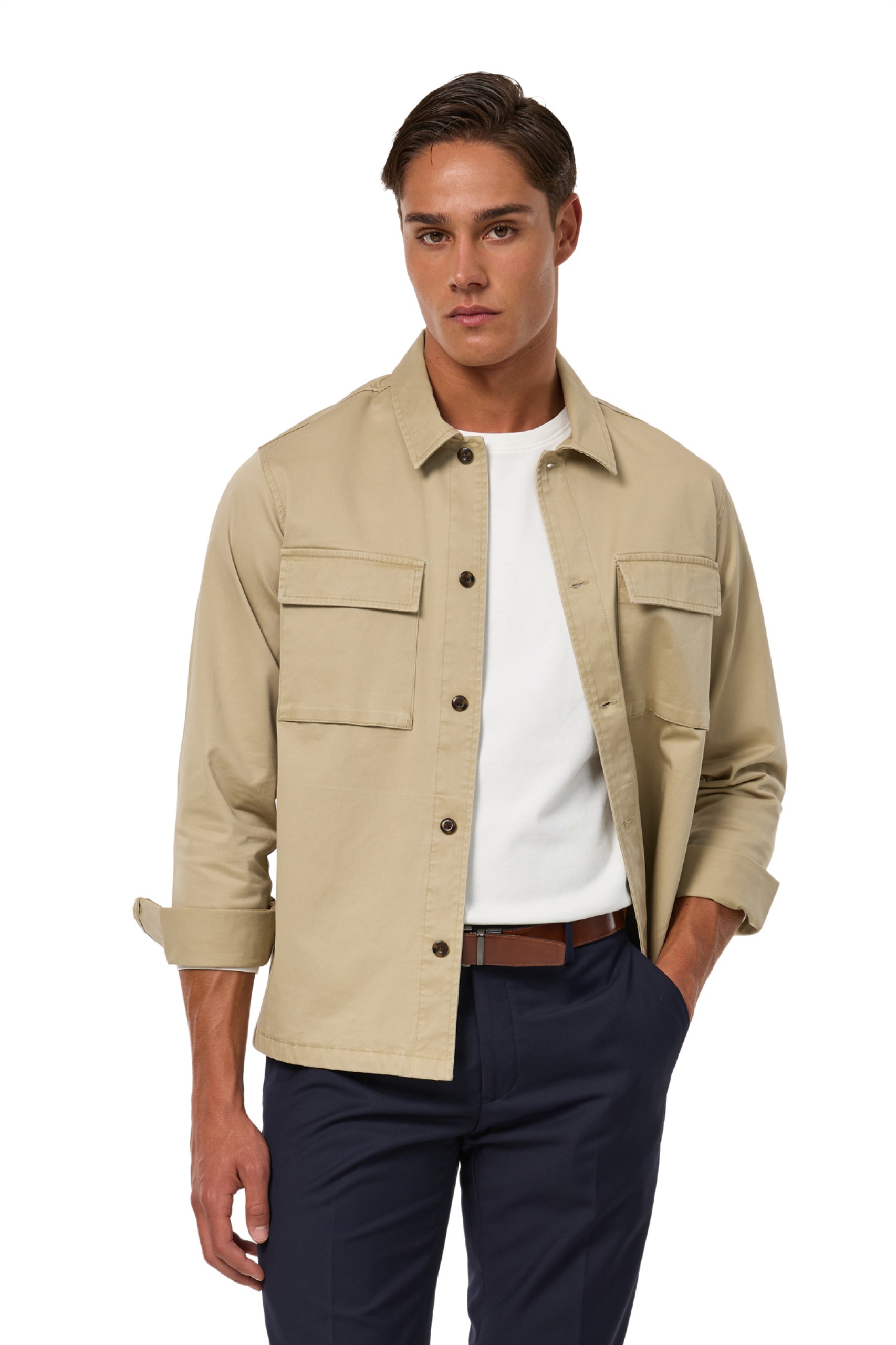 Overshirt de algodón