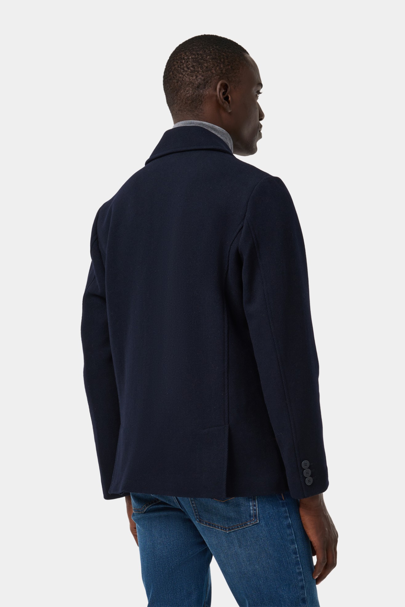 Sobretodo tipo chaqueta cruzada