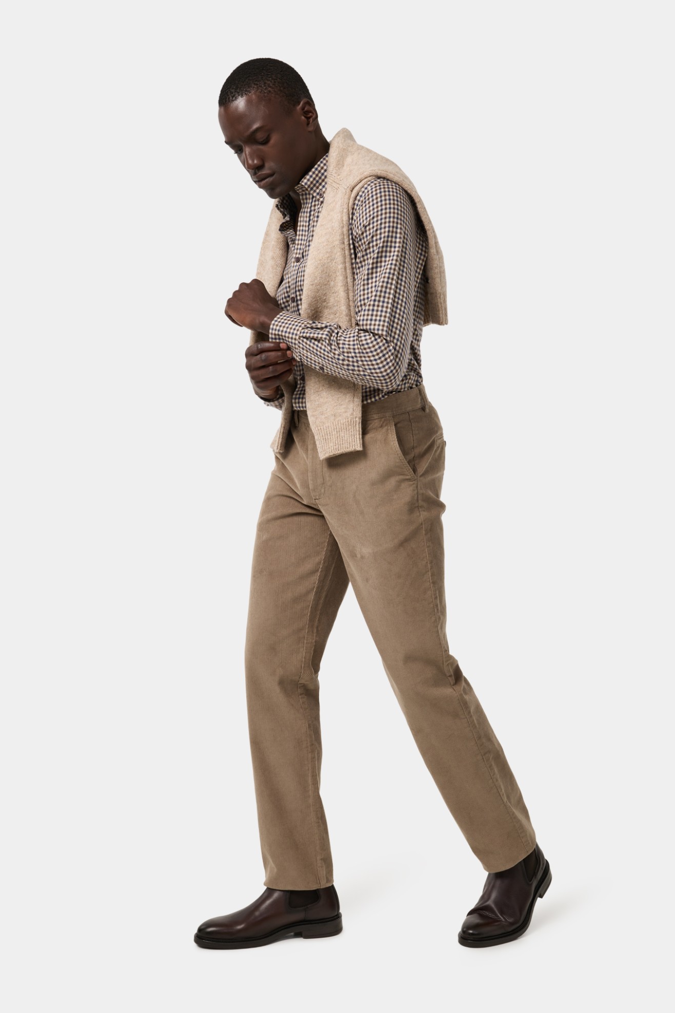 Chino bombazine regular fit