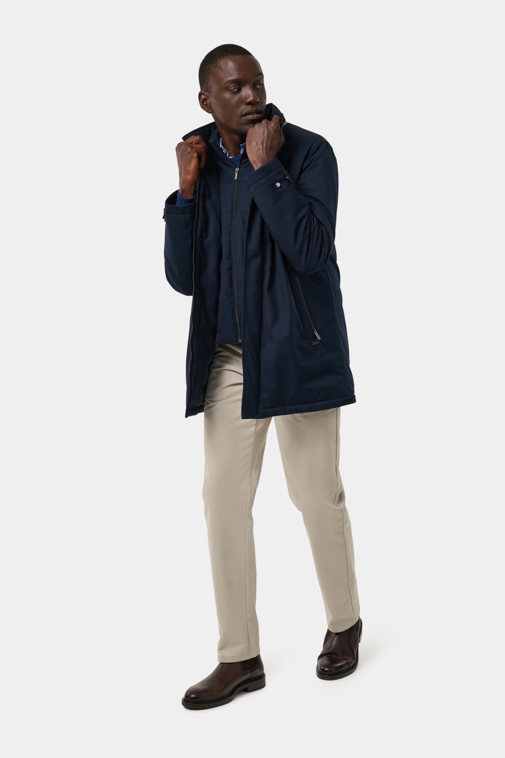 Parka repelente al agua