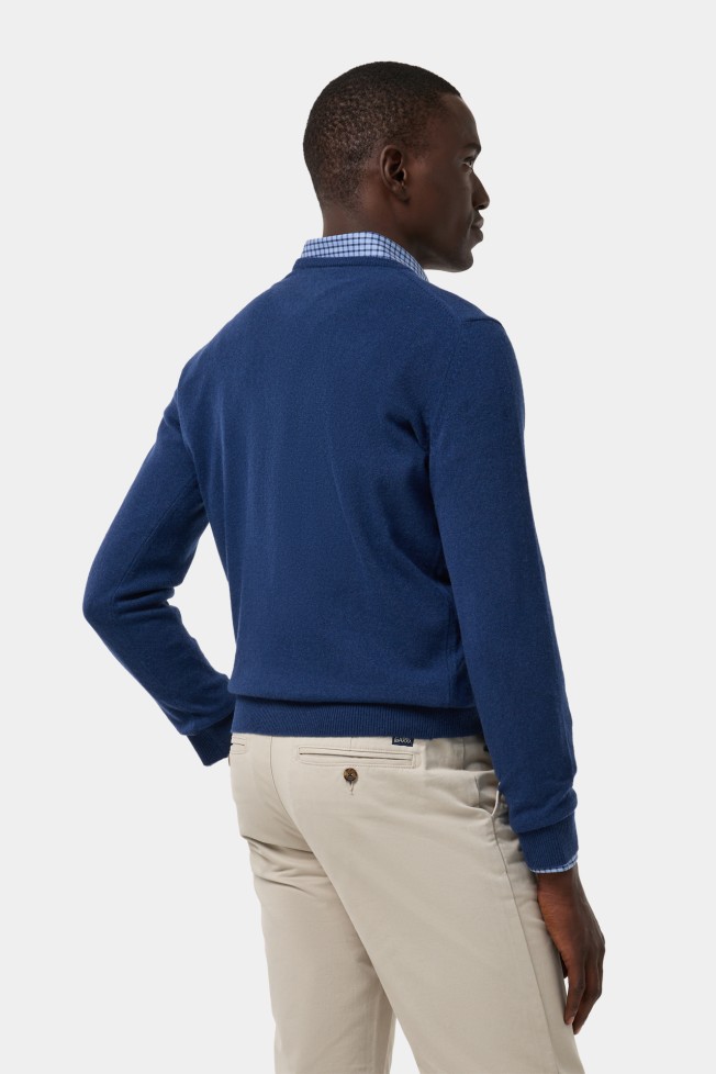 Camisola de malha em l