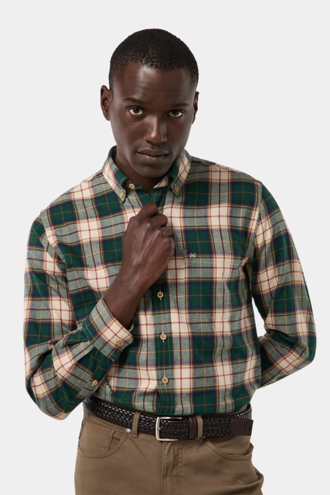 Camisa xadrez regular fit