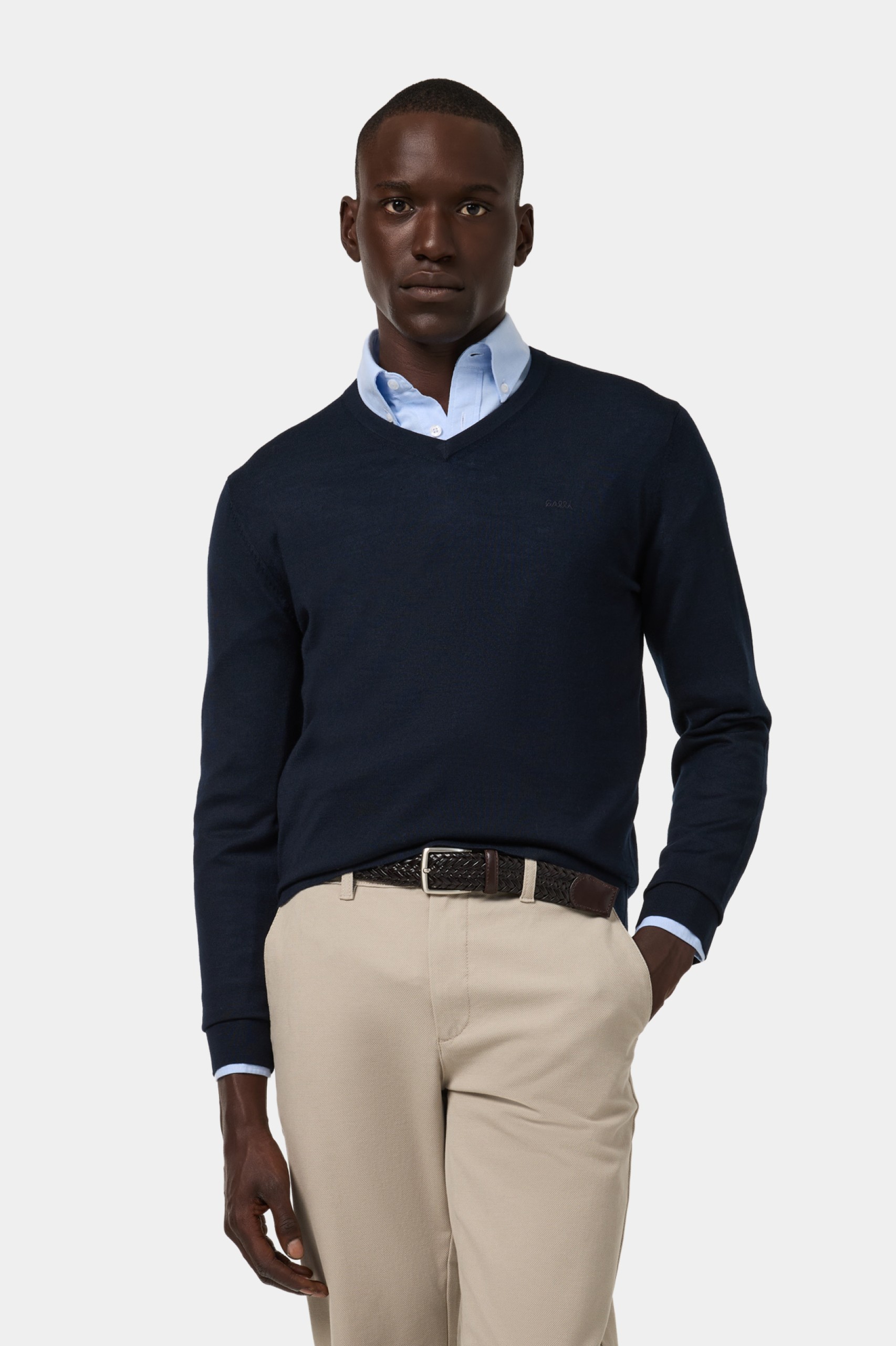 Jersey de punto de lana merino