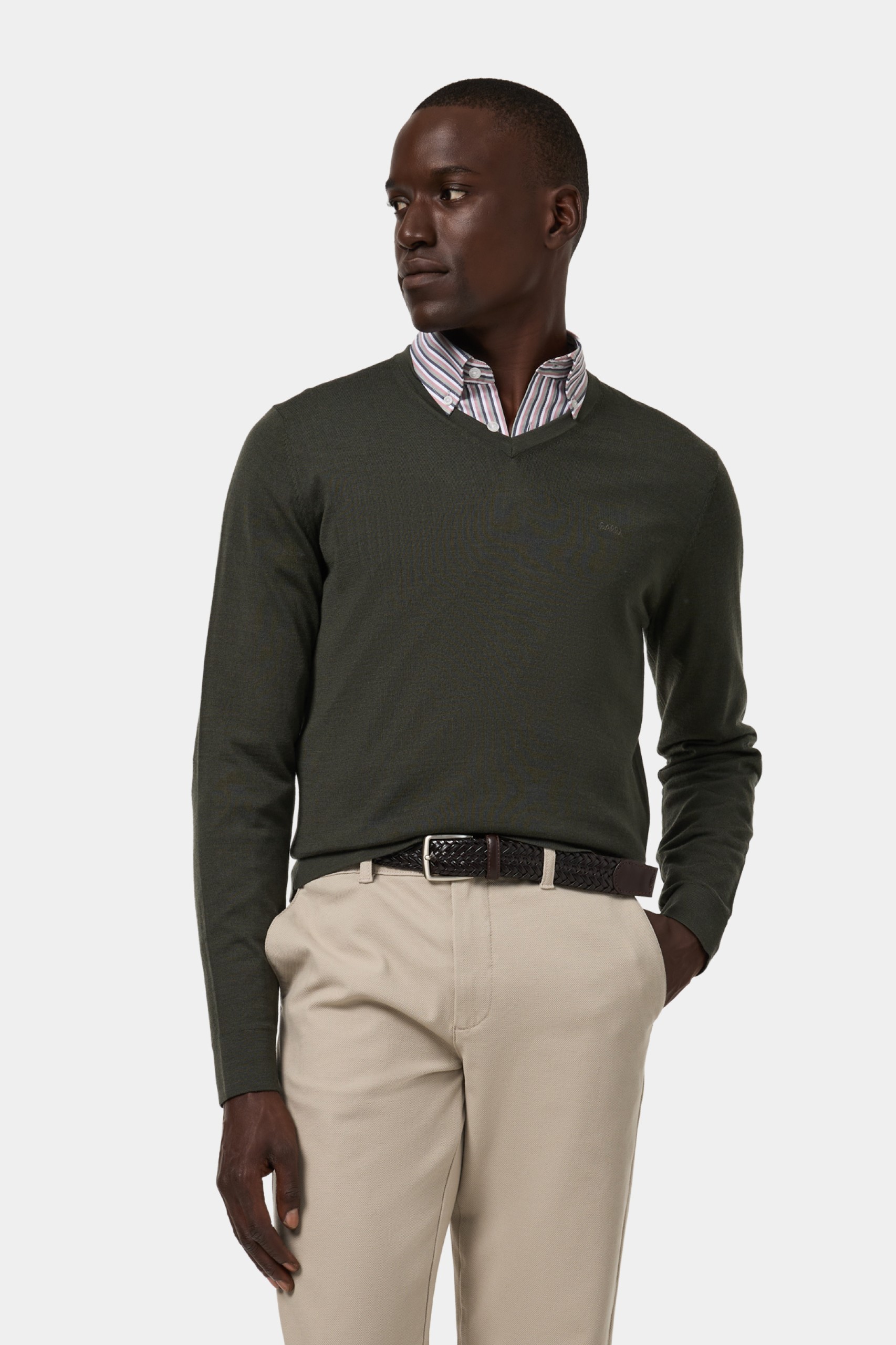 Jersey de punto de lana merino