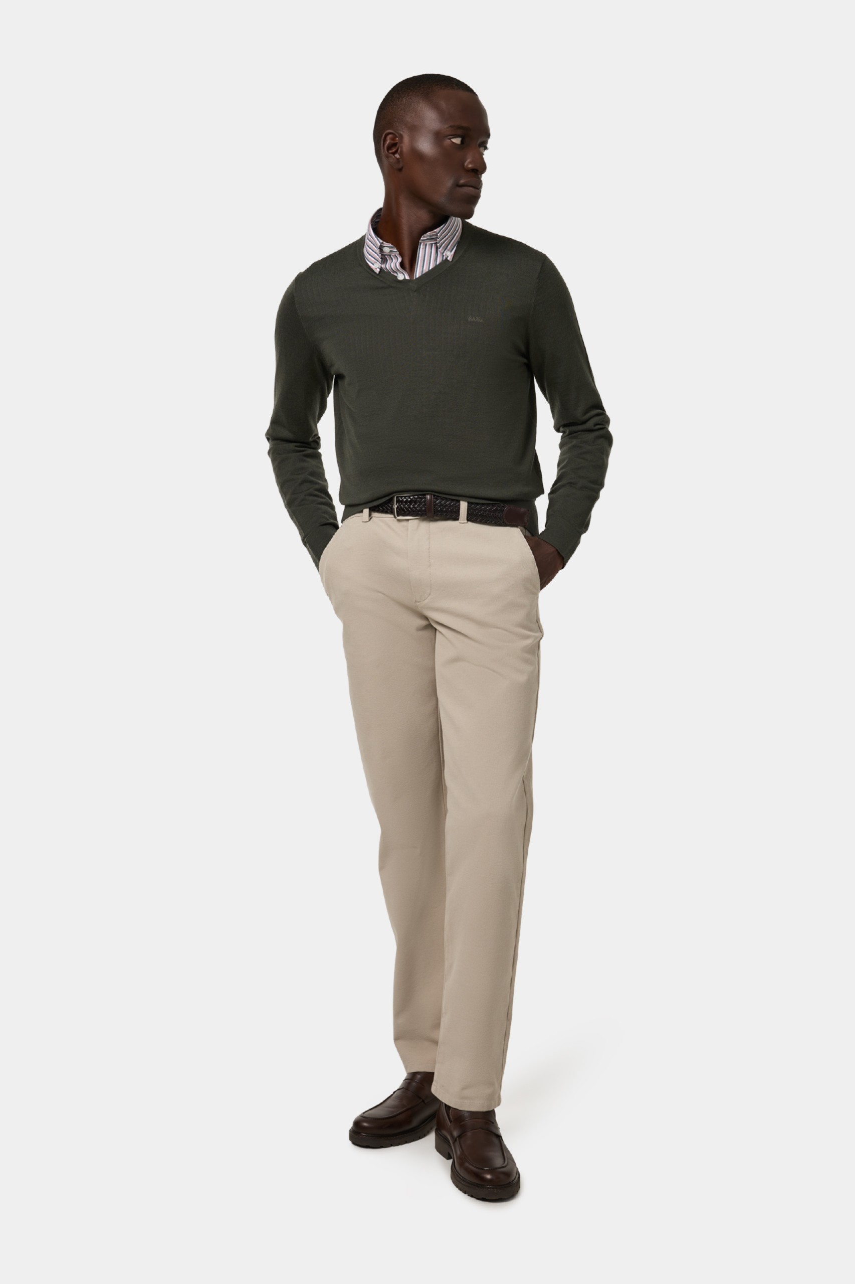 Jersey de punto de lana merino