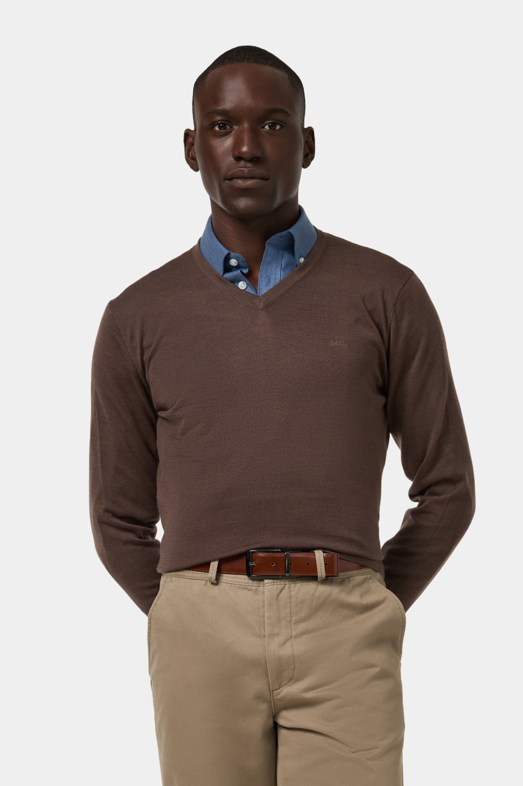 Jersey de punto de lana merino