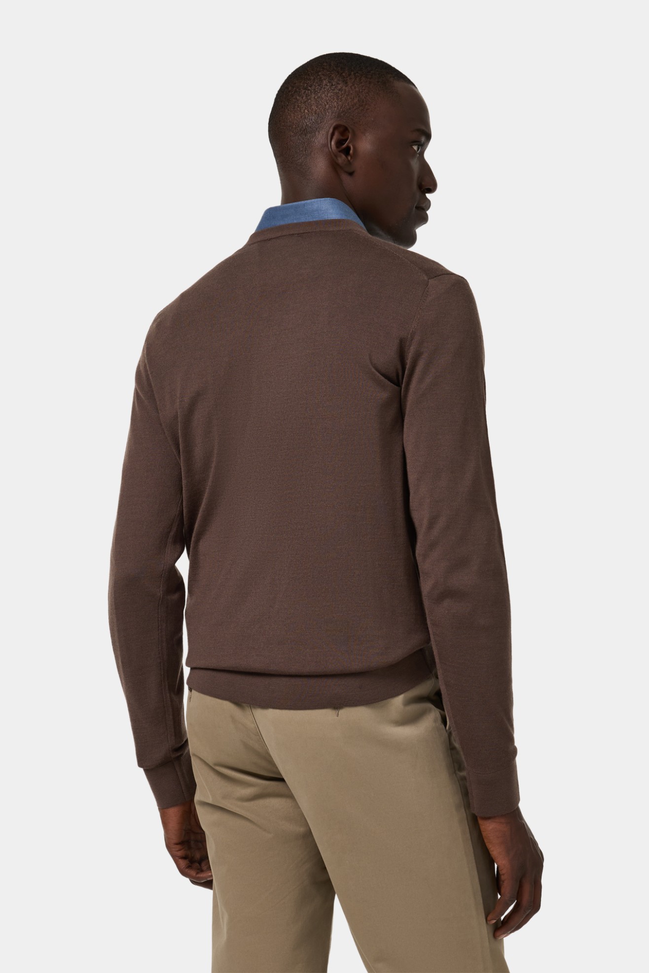 Camisola de malha em l