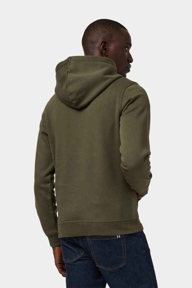 Camisola com capuz em caqui Camisola com capuz em caqui