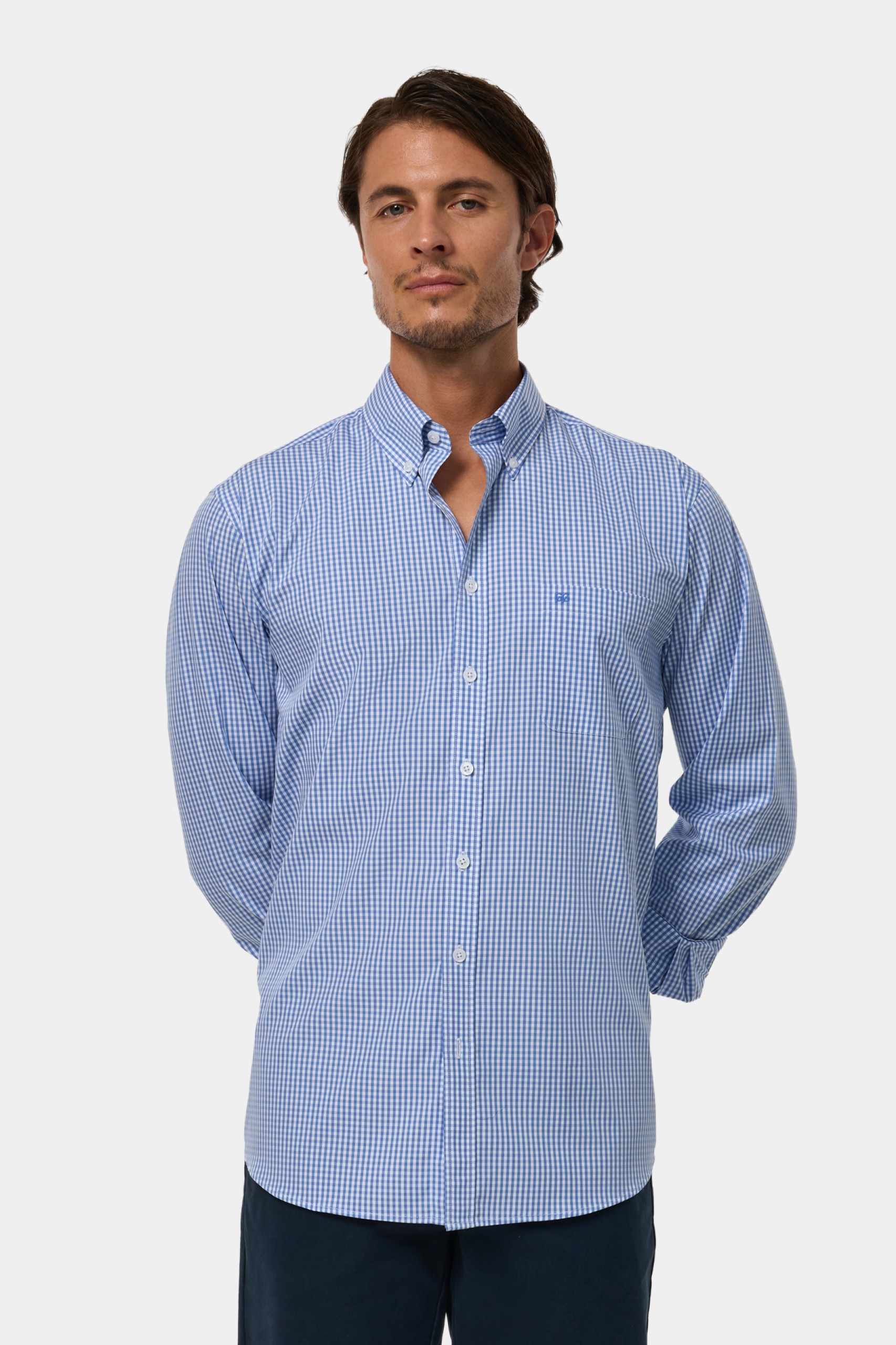 Camisa popelín corte regular