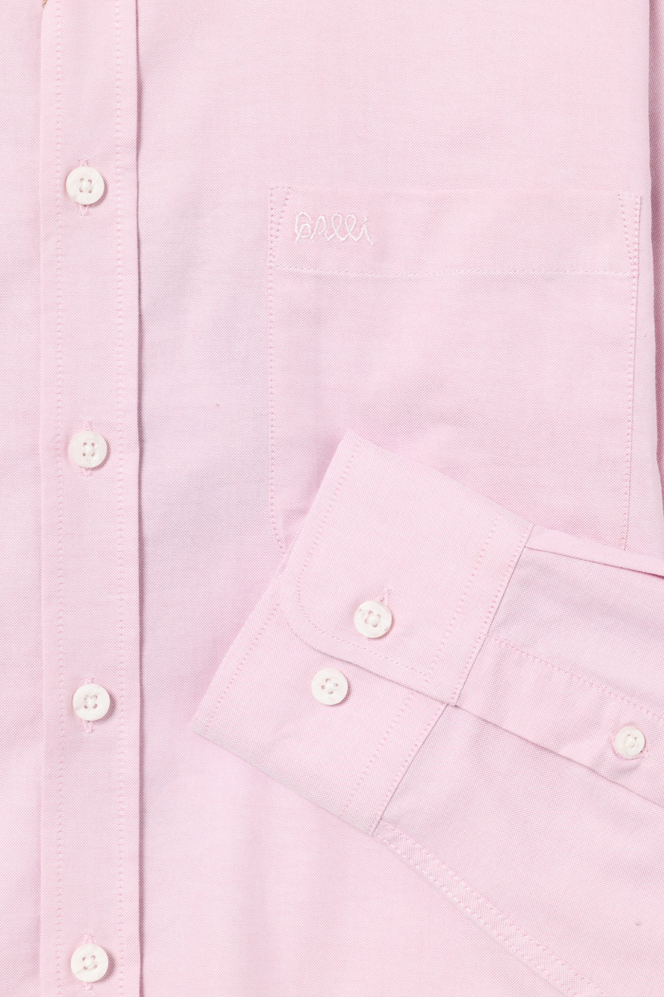 Camisa regular fit em algodo