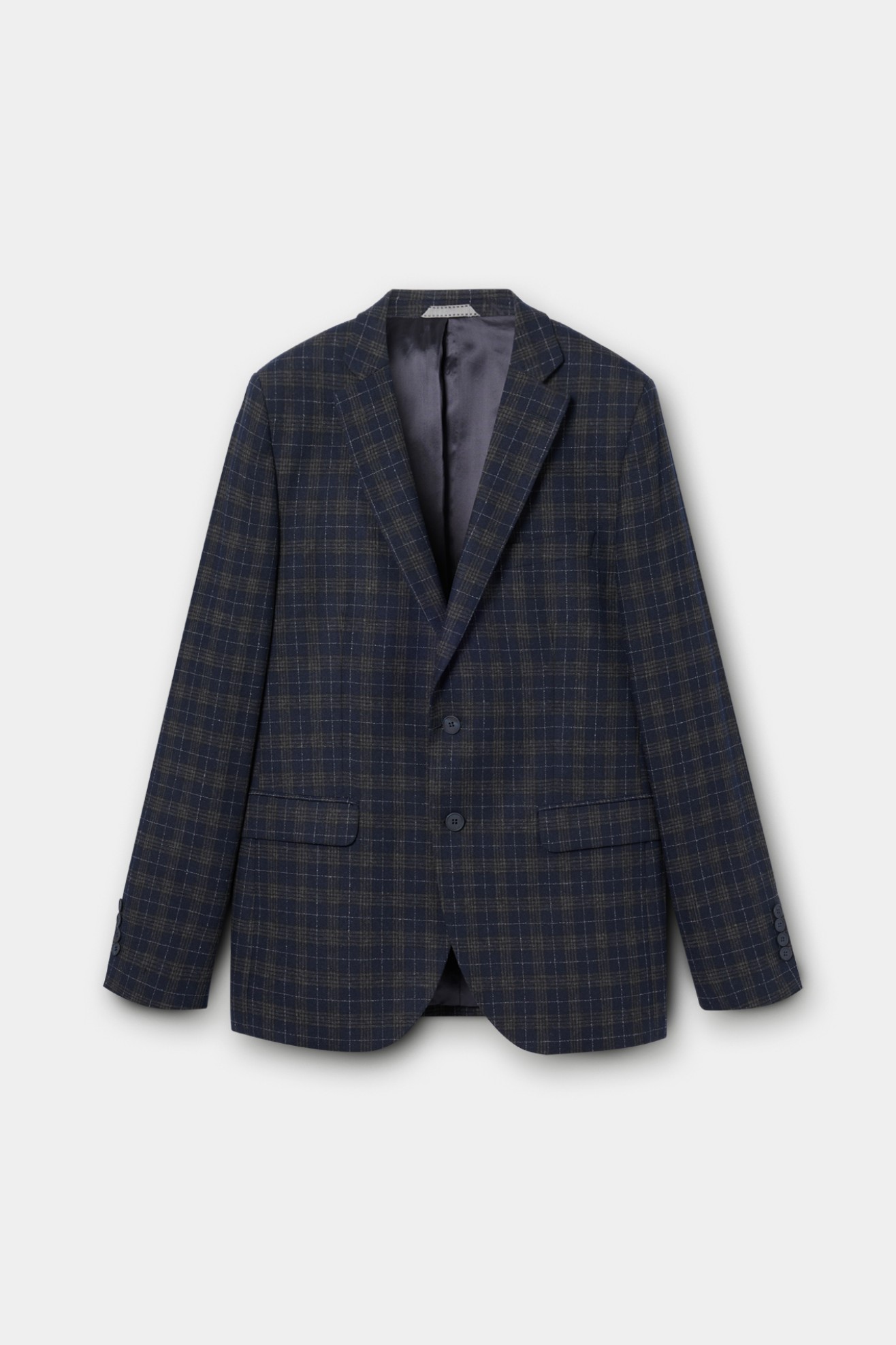 CASACO CINTADO XADREZ MDIO