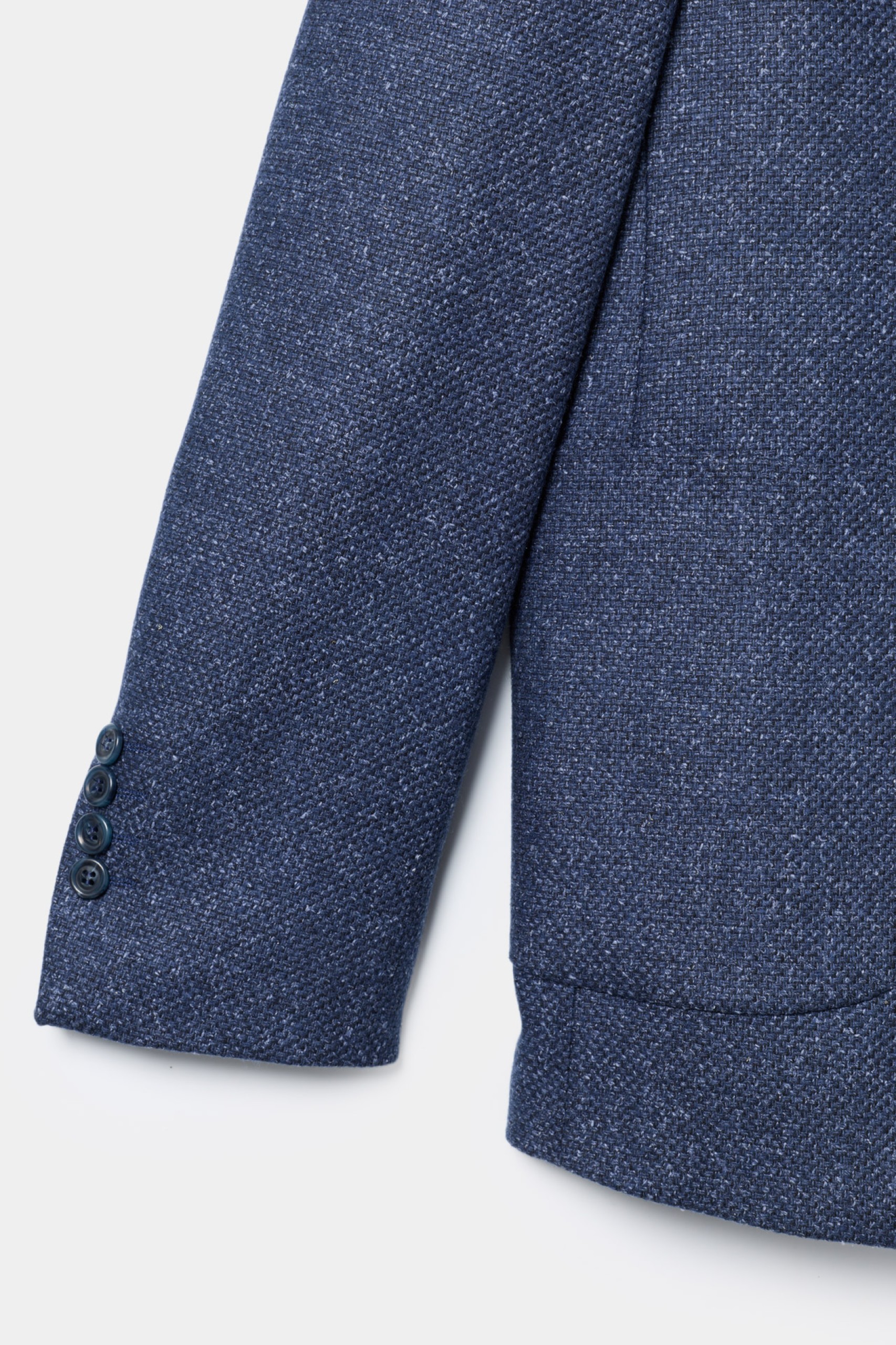 Blazer slim fit de fantasía