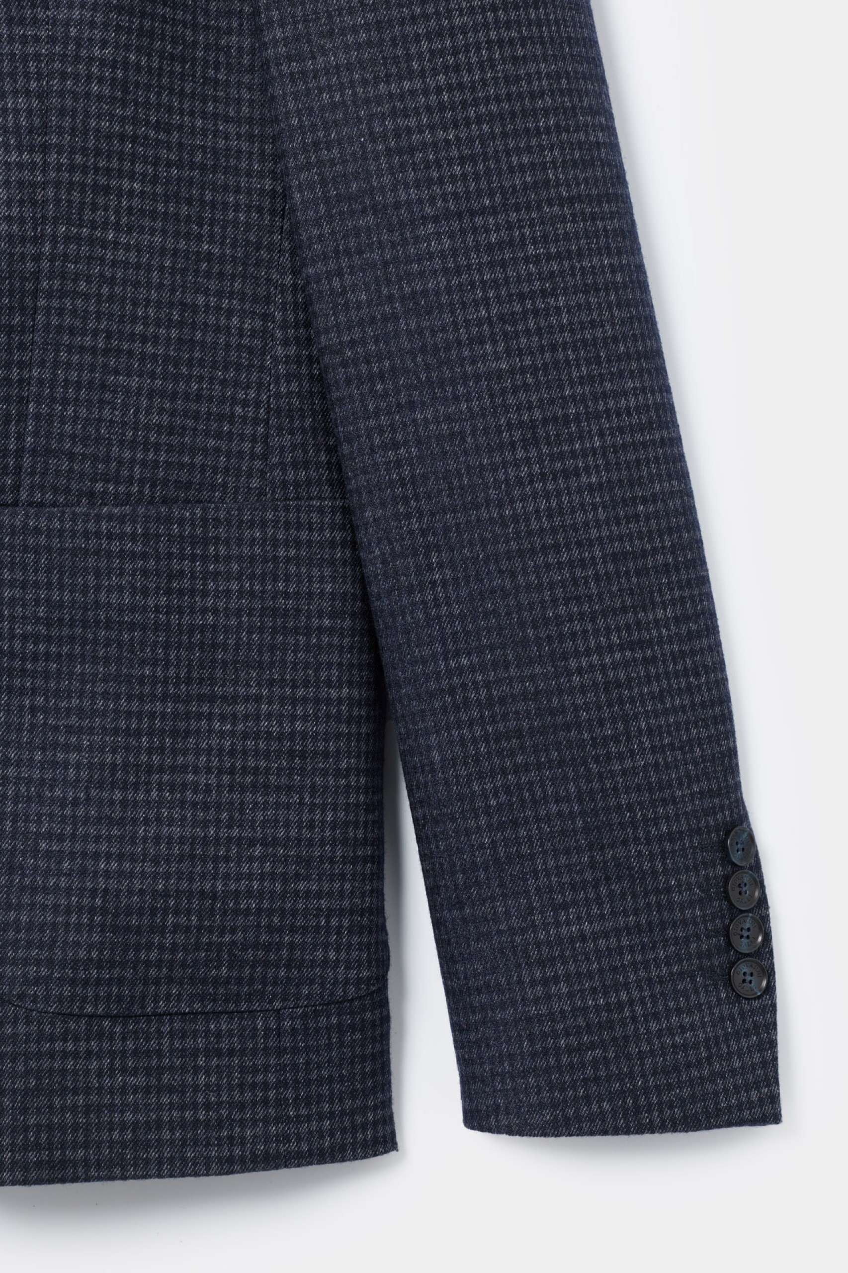 Blazer slim fit a cuadros pequeños