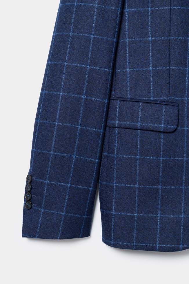 CASACO CINTADO SF XADREZ MDIO