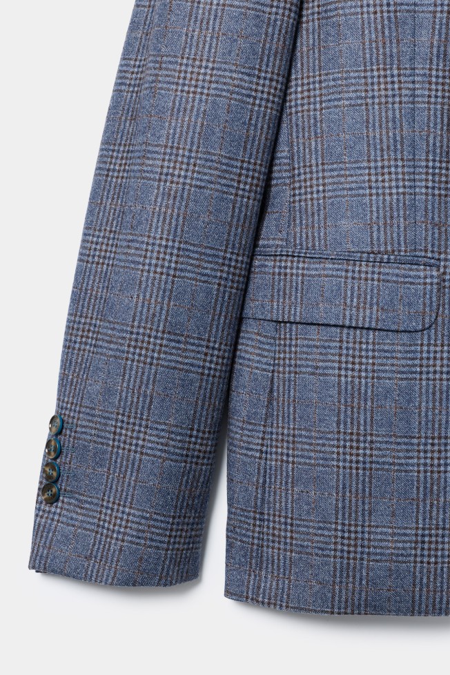 CASACO CINTADO SF XADREZ MDIO