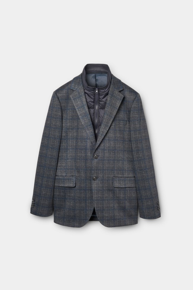 Blazer slim fit com colete Blazer slim fit com colete
