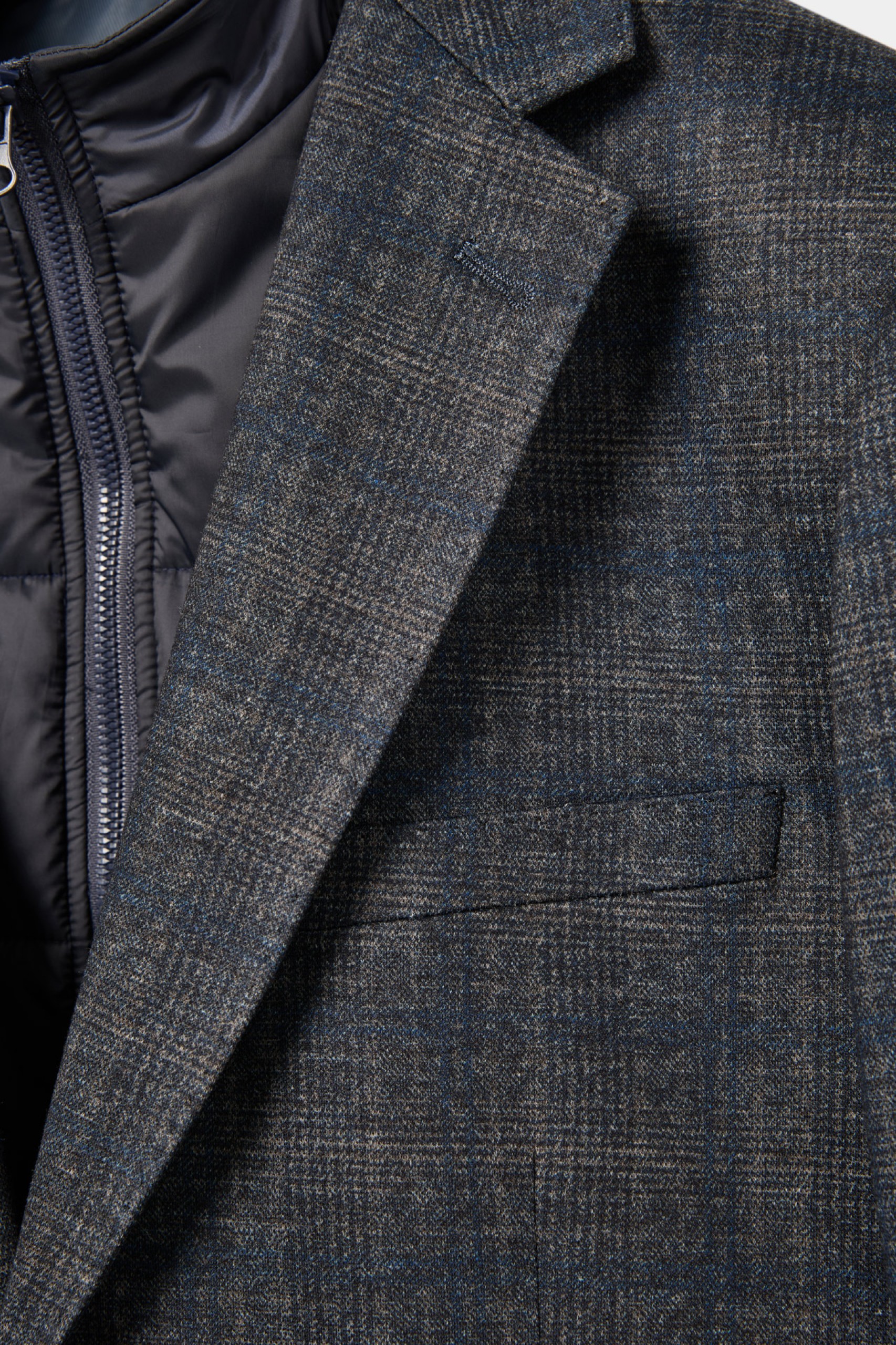 Blazer de corte ajustado con chaleco