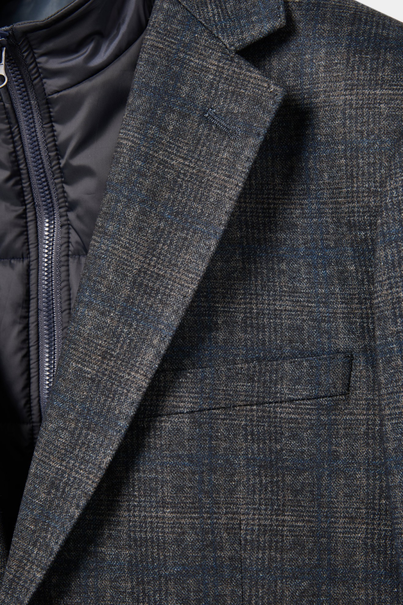 Blazer slim fit com colete