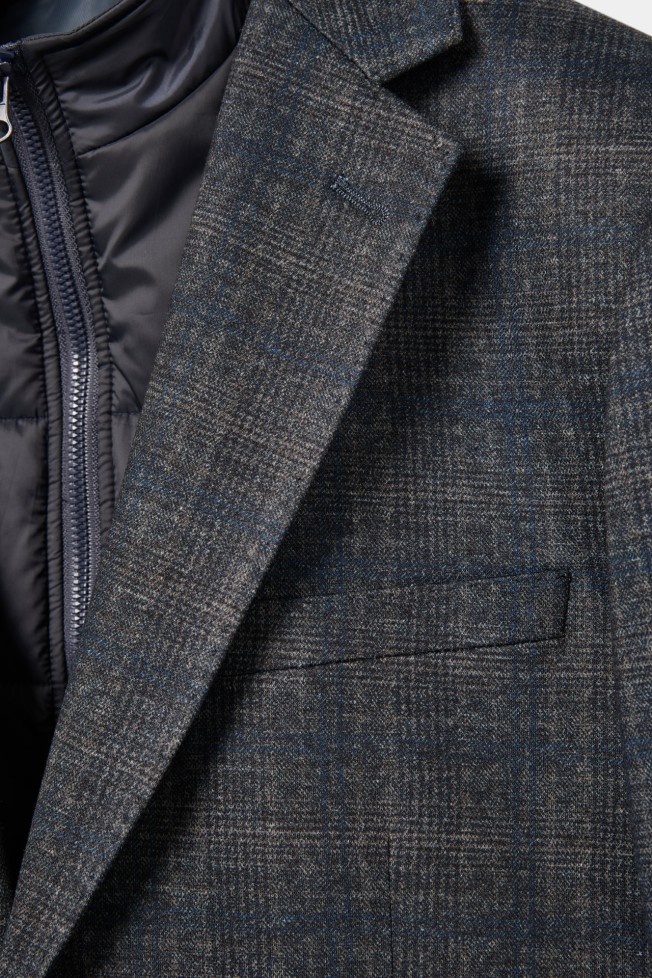 Blazer slim fit com colete Blazer slim fit com colete