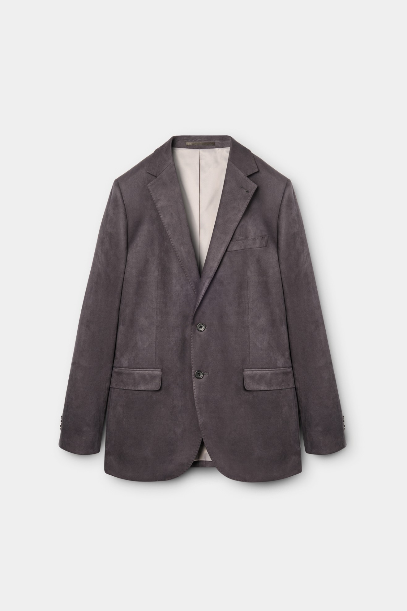 Blazer efeito camur�a